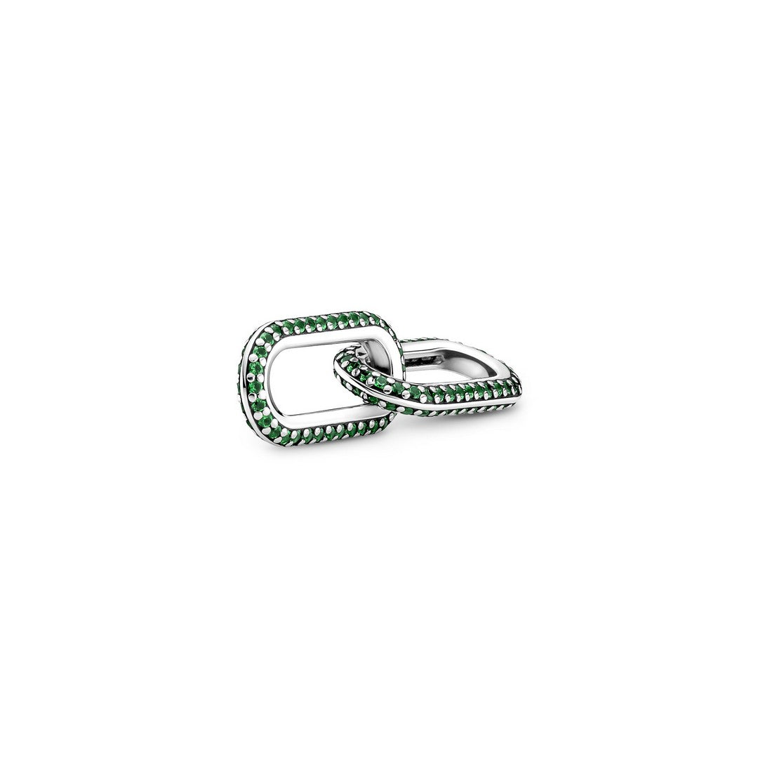 Doppio Link Donna Pietre Luminose Verdi Pandora ME - 799660C01 - Gioielleria De Patto