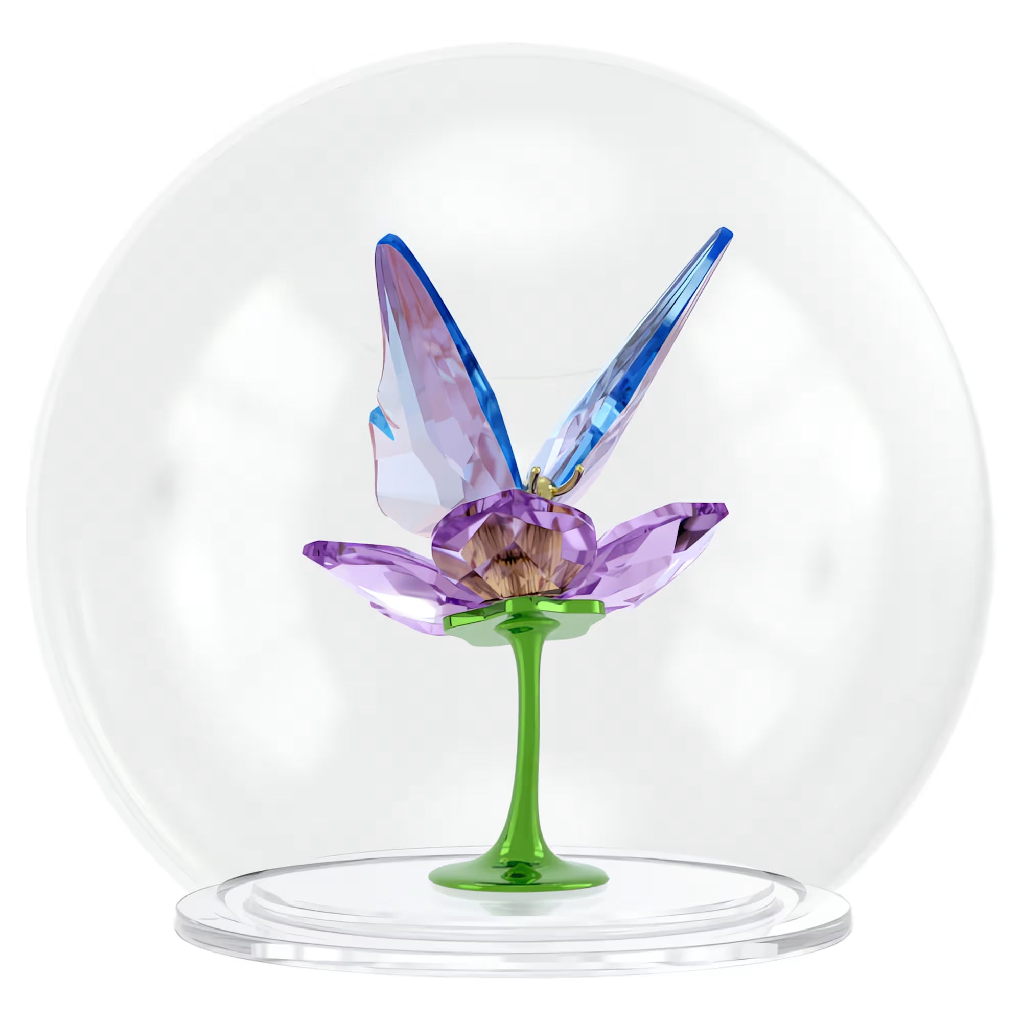 Swarovski Idyllia Sfera in Vetro con Farfalla e Fiore - 5721543