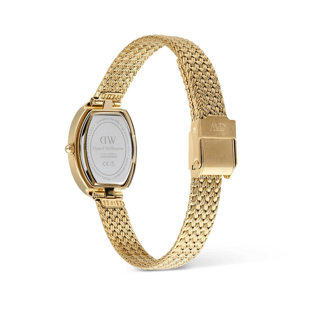 Orologio Donna Daniel Wellington Juliette Braided Mesh White Sunray Gold - DW00100882