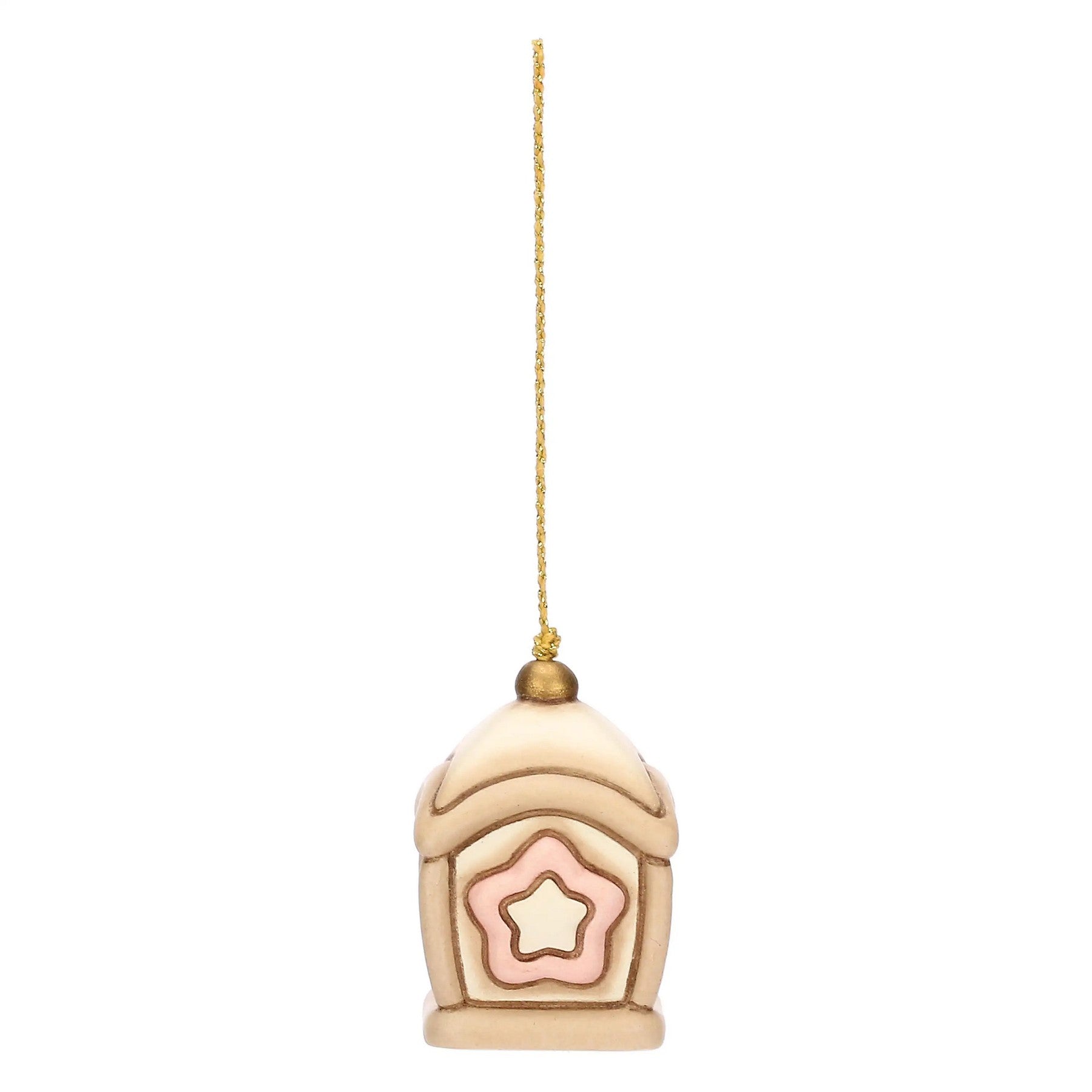 Thun Lanterna con stella rosa in ceramica - T11353338H93B
