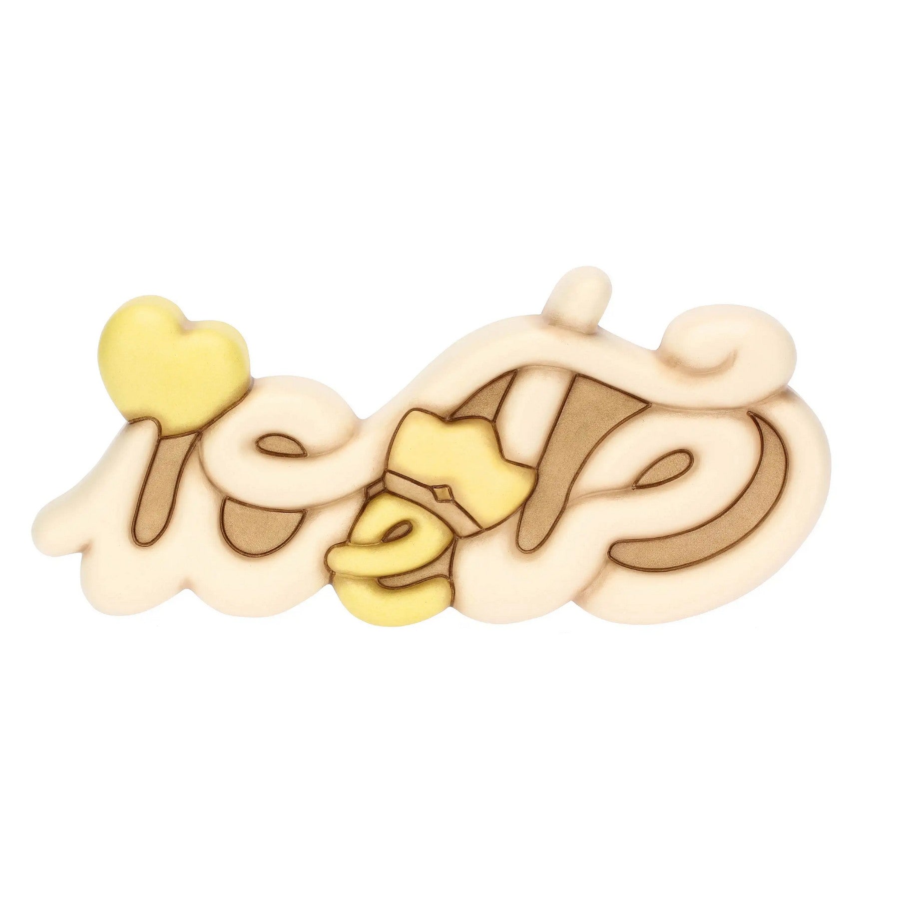 Thun Formella scritta "Io e te" in ceramica - T11393252H90