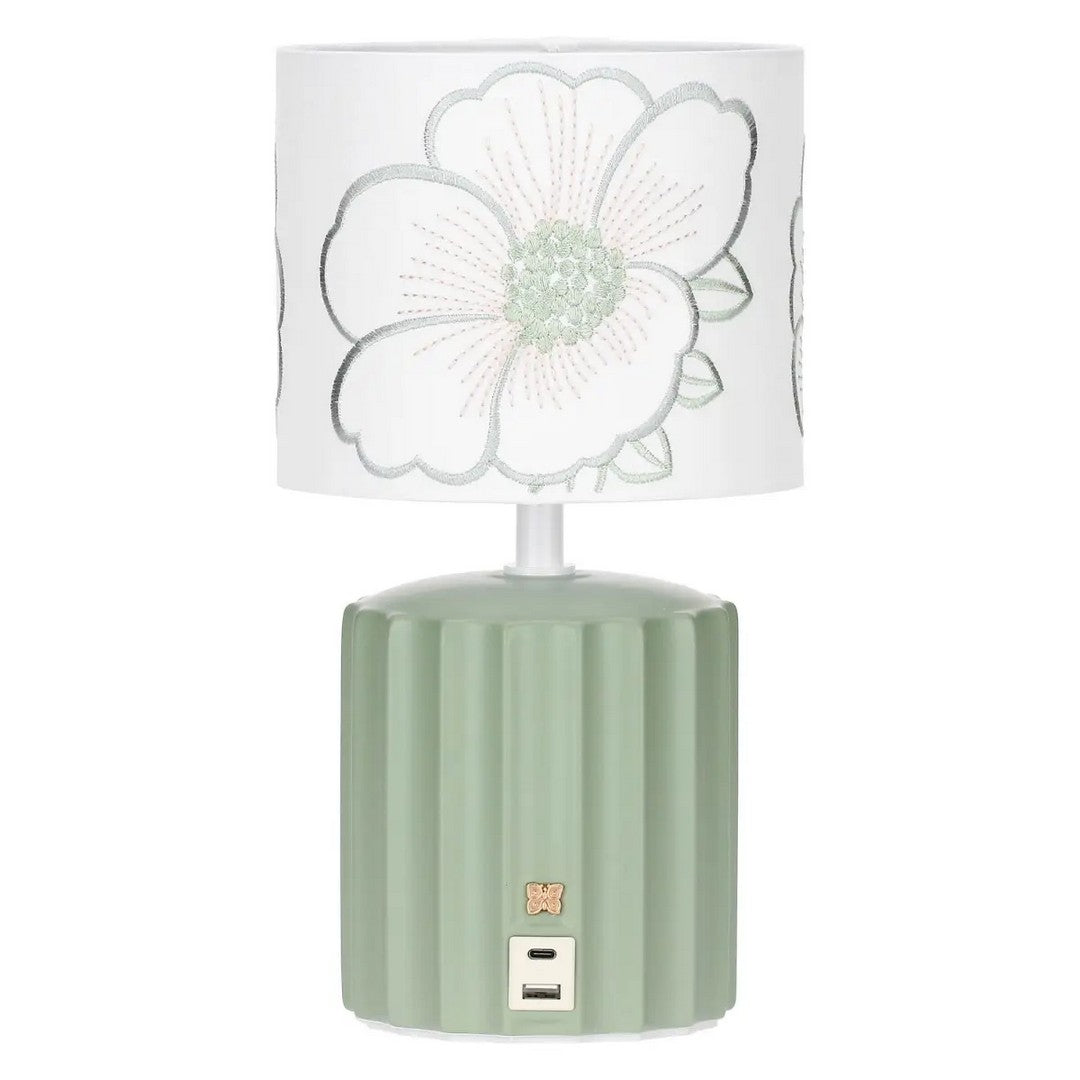 Thun Lampada tech USB-C con ricamo, verde - T11444101P00