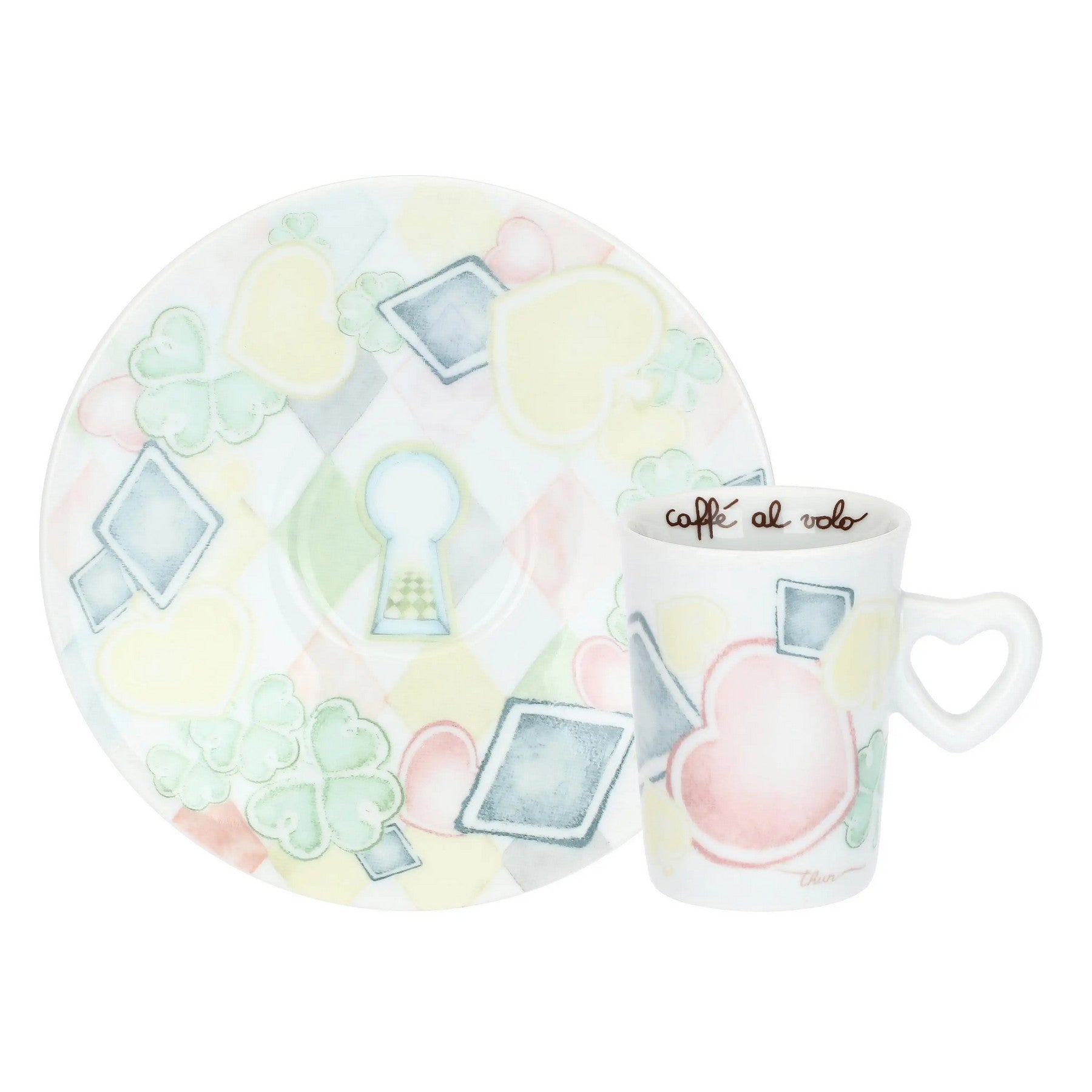 Thun Set 6 tazzine espresso in porcellana Incanto di Primavera - T11512653P00