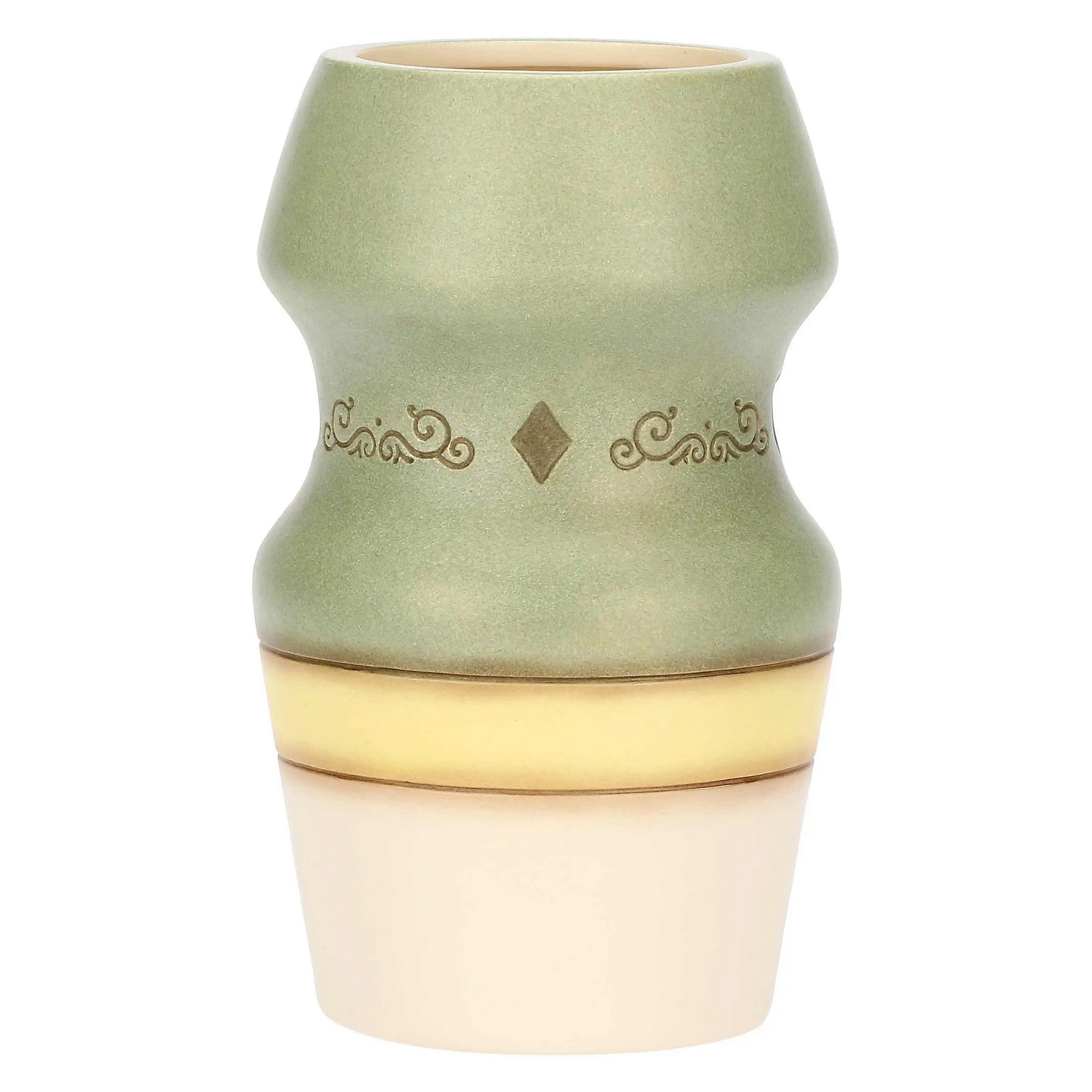 Thun Vaso in ceramica Incanto di Primavera verde, medio - T11389262H90