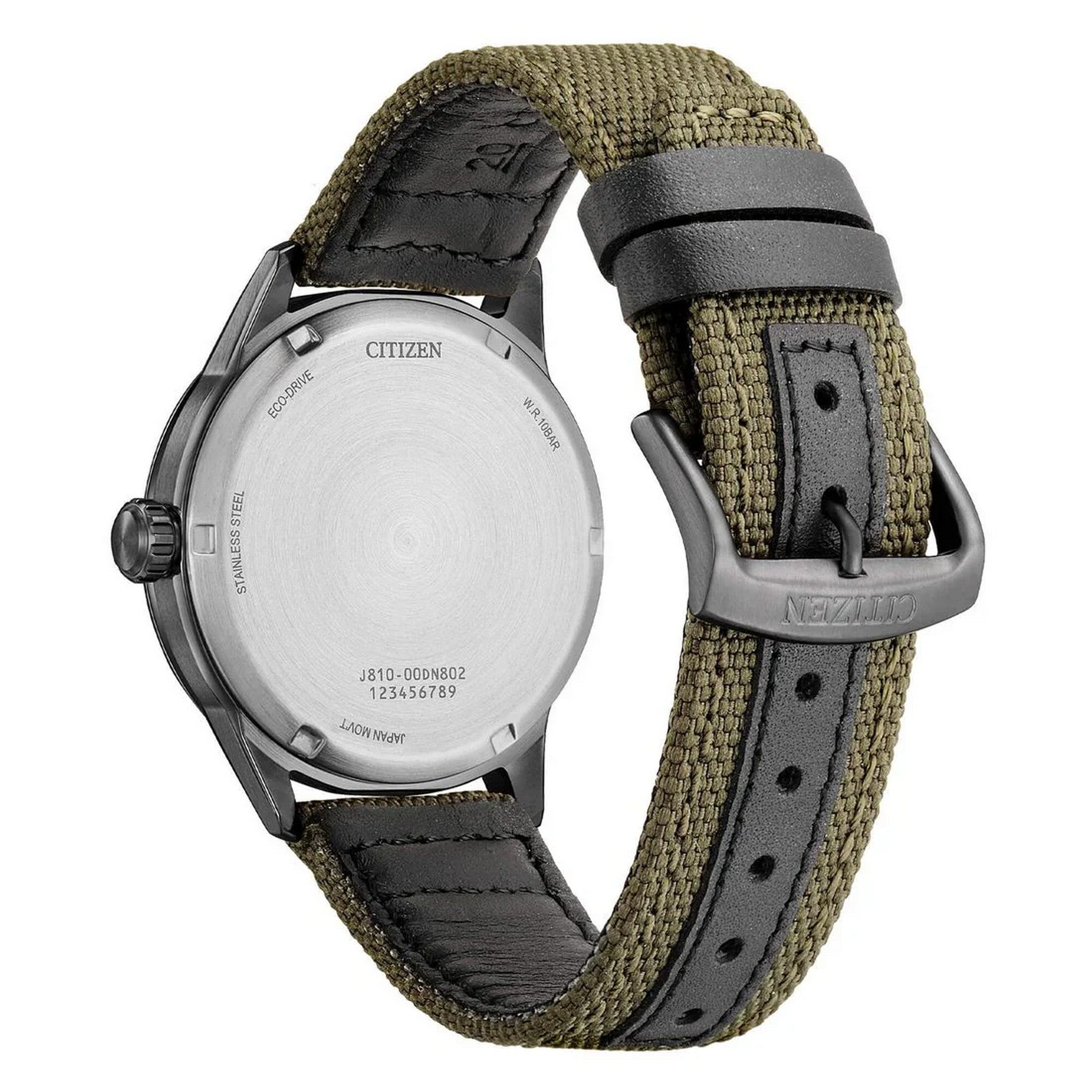Orologio Uomo Citizen Eco Drive Military - AW1877-09X