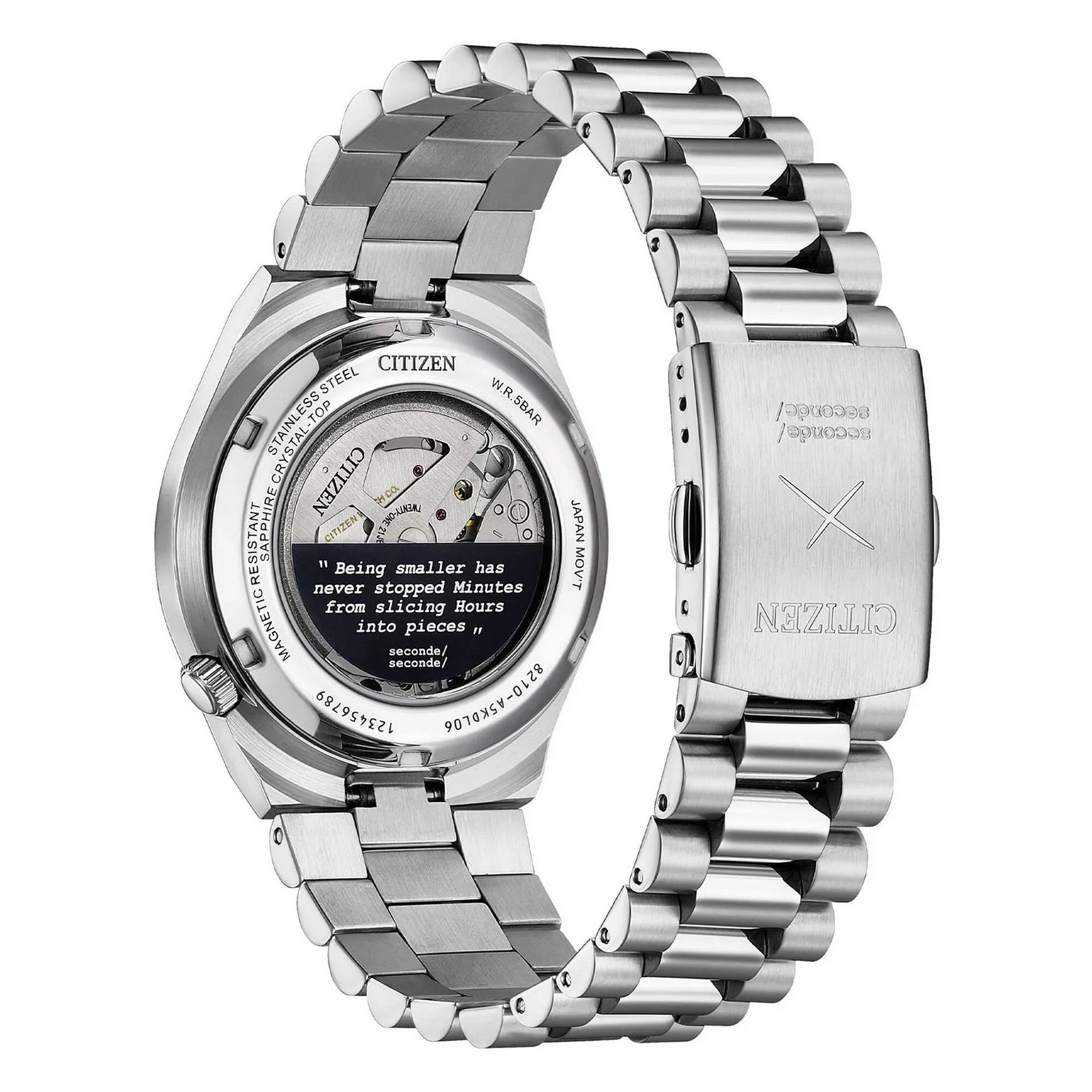 Orologio Citizen Uomo Tsuyosa X Seconde - NJ0157-81L