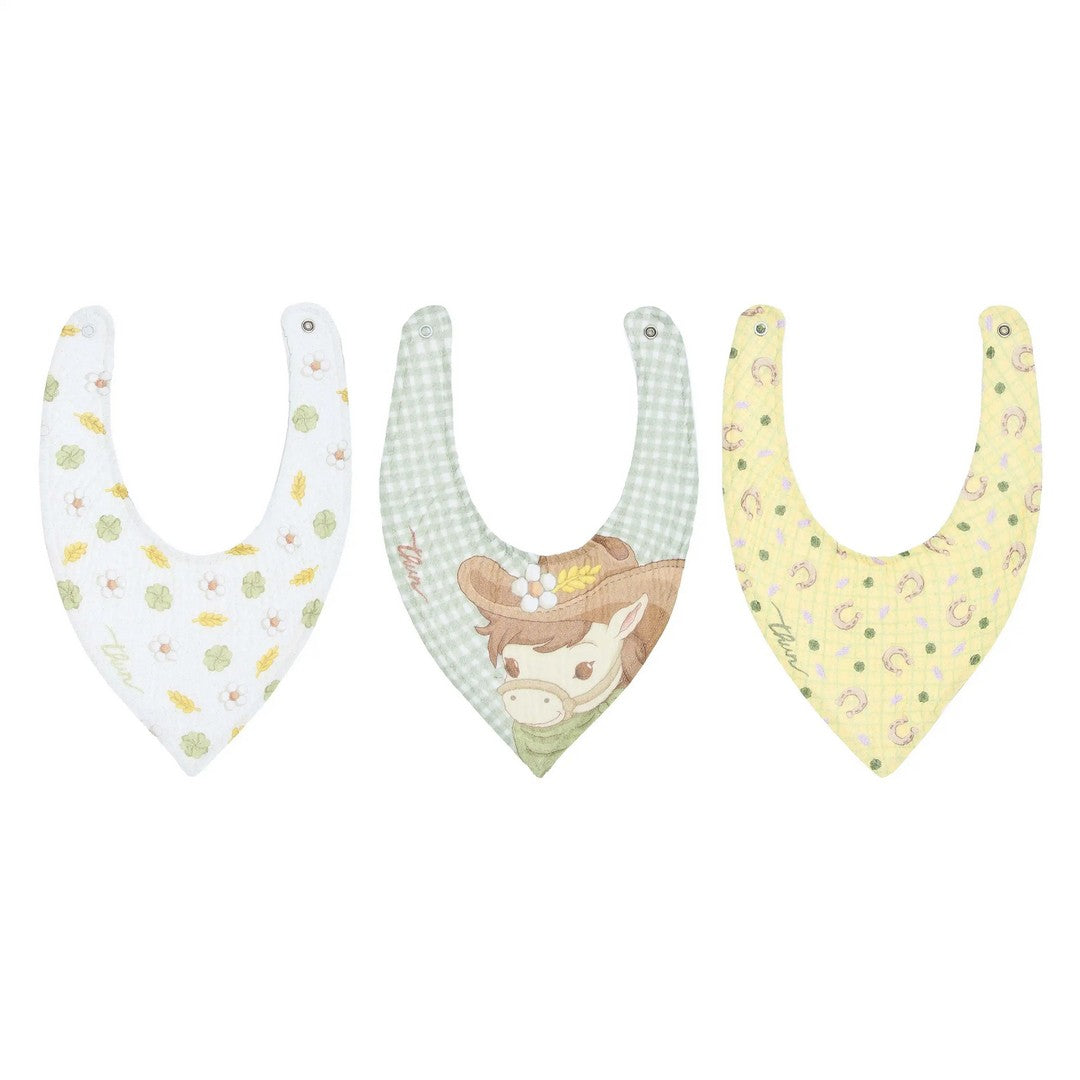 Thun Set 3 bavaglini bandana Dolce Fattoria - T11773456P00