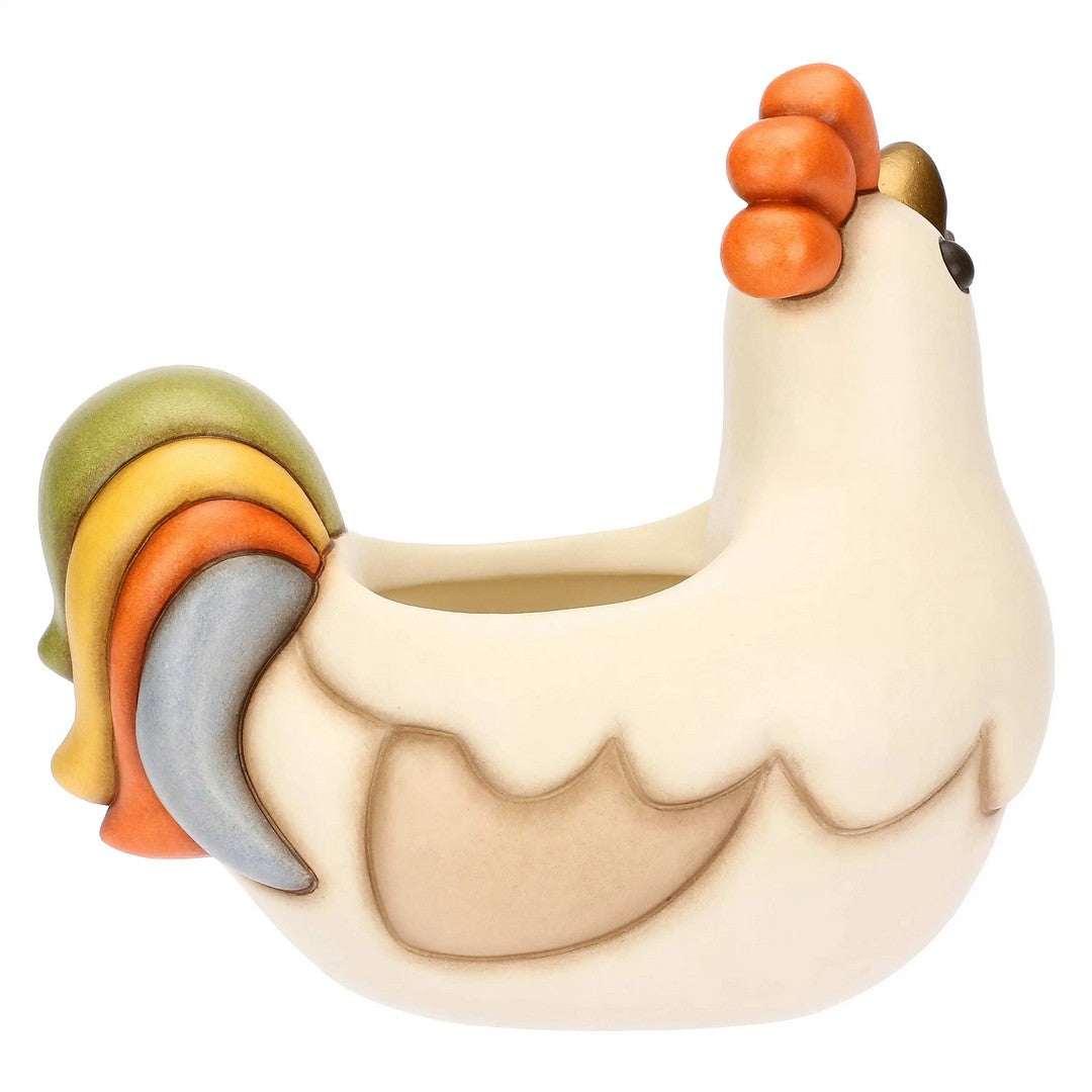 Thun Cachepot/centrotavola gallo in ceramica Incanto di Pasqua - T11439242H90