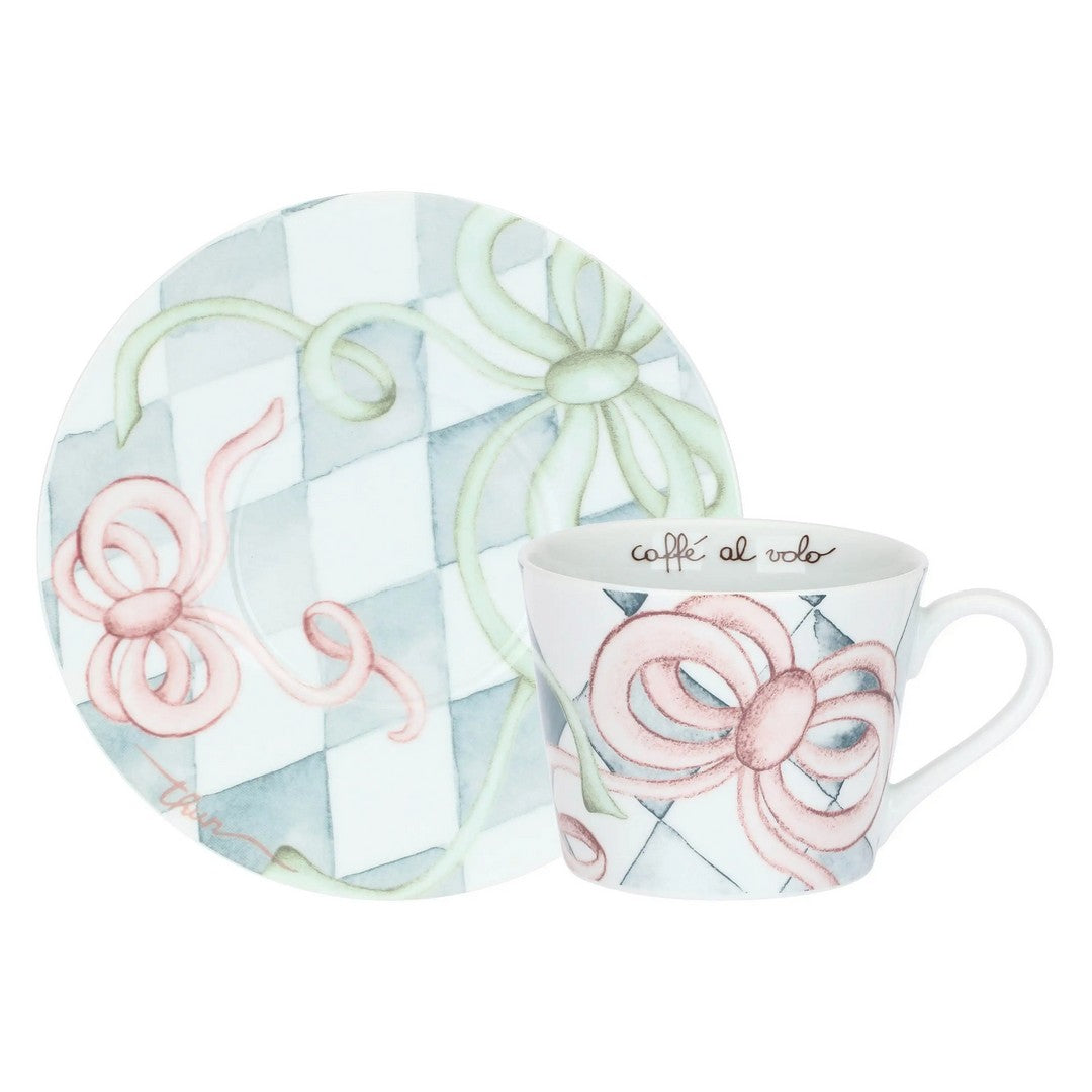 Thun Tazza colazione con piattino in porcellana Incanto di Pasqua - T11552494P00