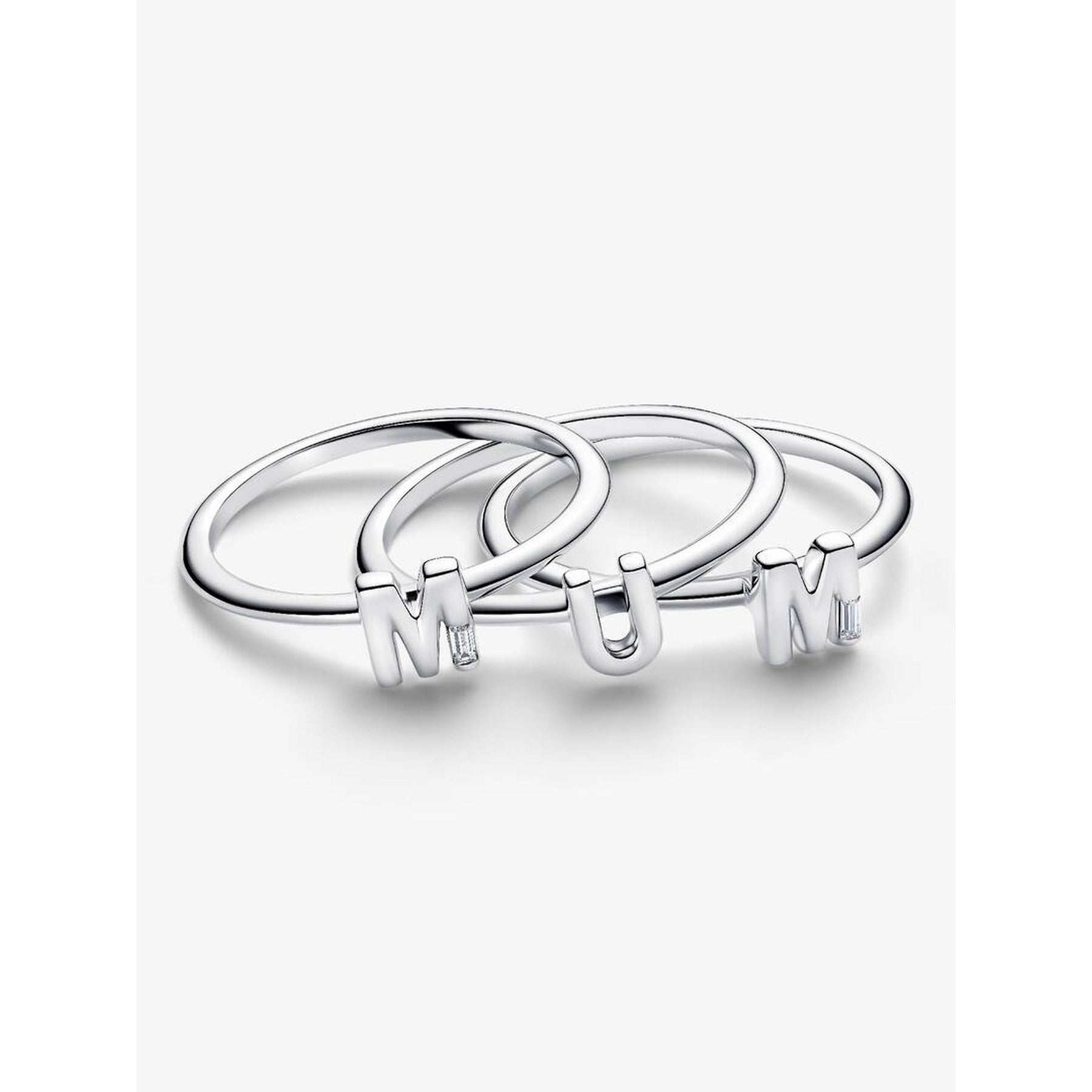 Pandora Moments Anello Donna "Mum" Divisibile - 194458C01