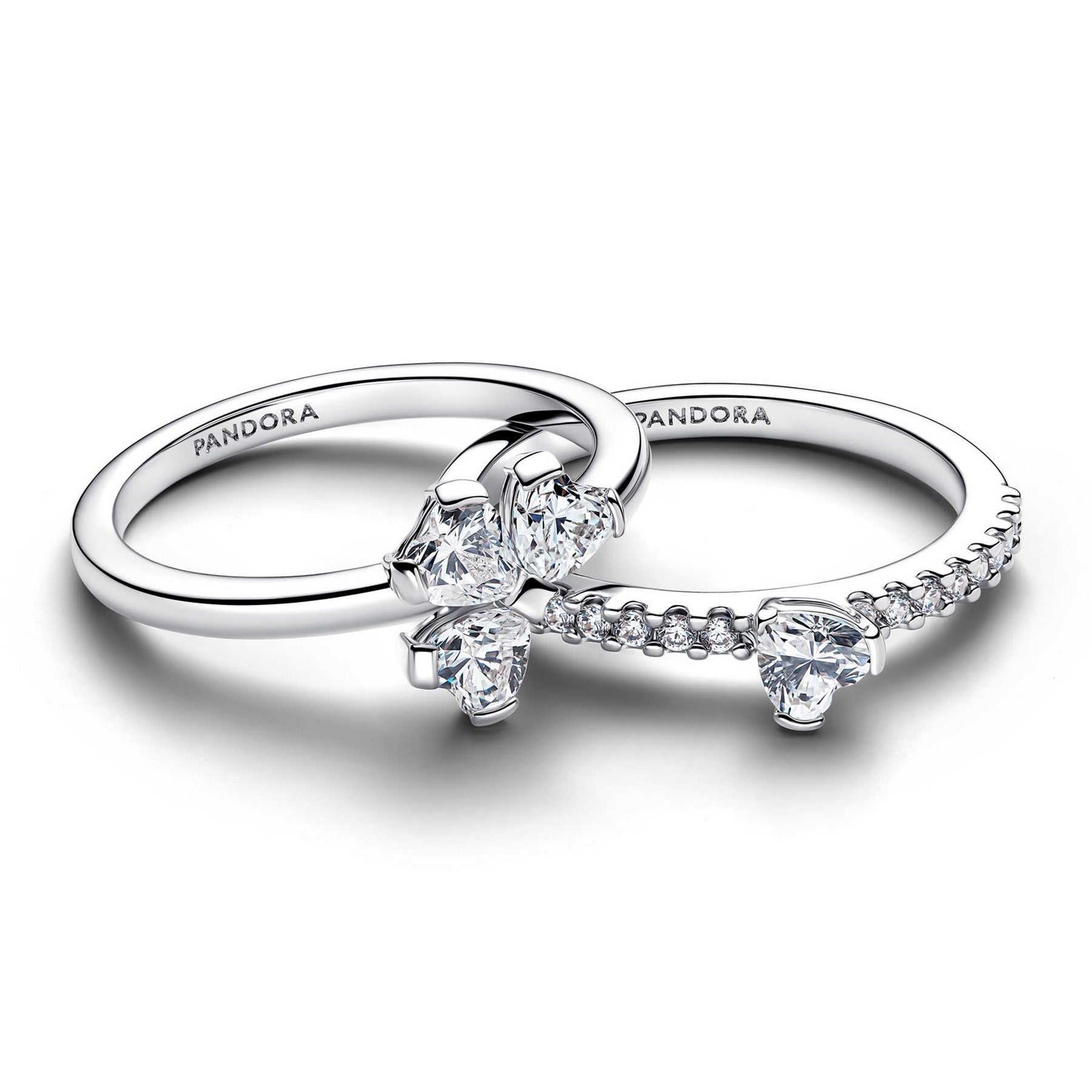 Pandora Moments Anello Donna Quadrifoglio Luminoso Divisibile - 194507C01