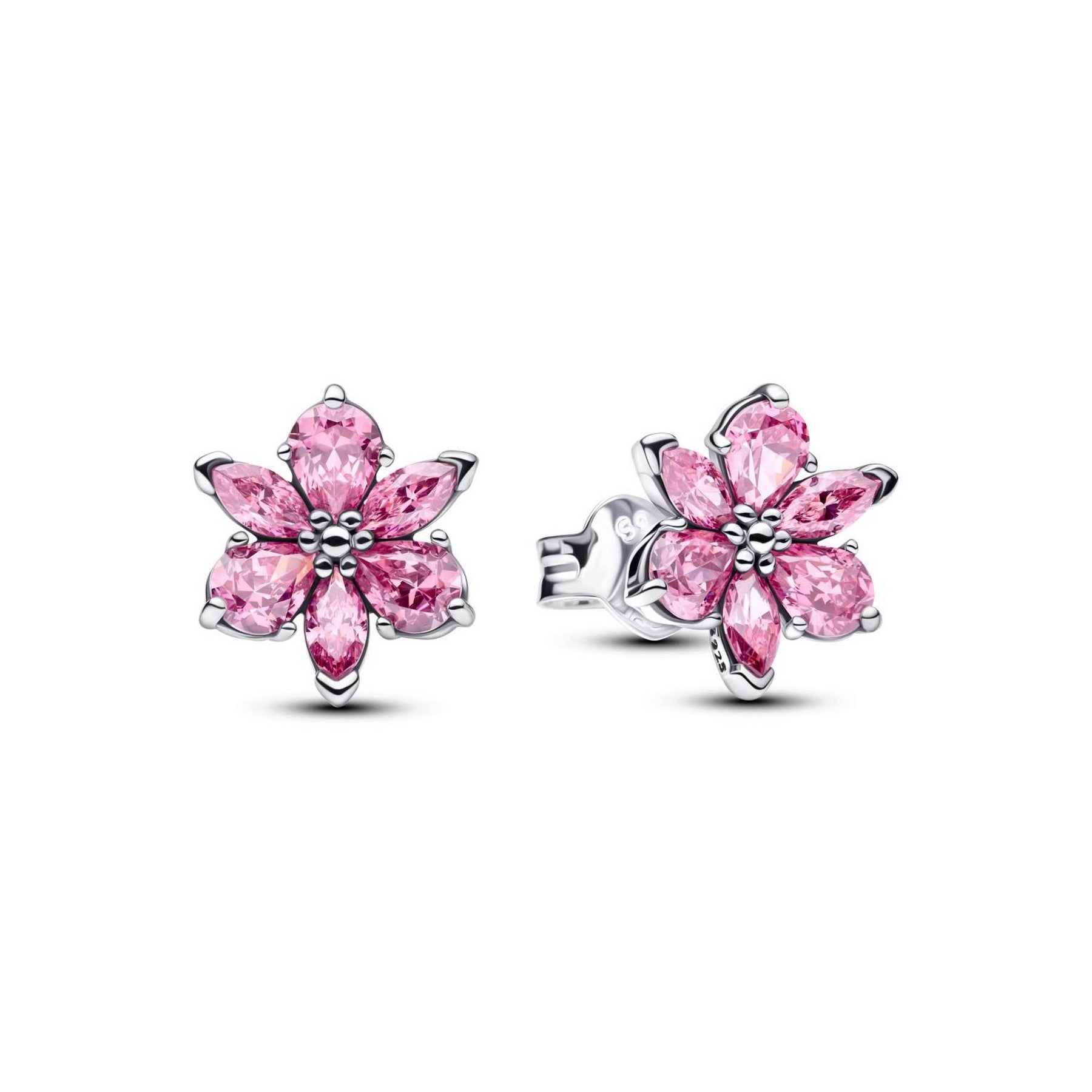 Pandora Moments Orecchini Donna Herbarium Fiore Rosa - 292633C02