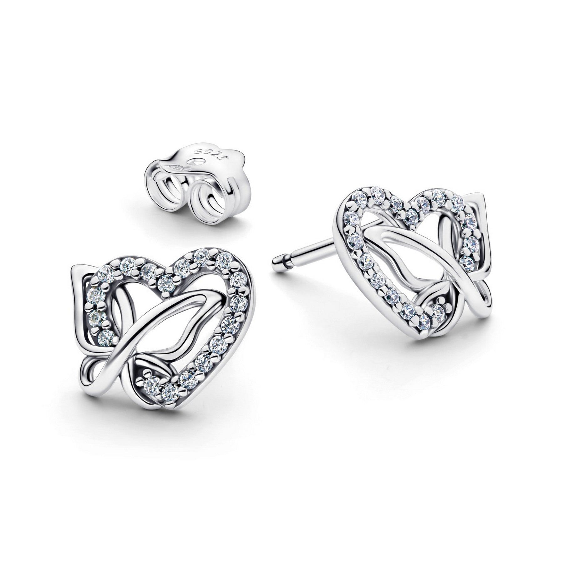 Pandora Moments Orecchini Donna Cuore e Farfalla - 294476C01