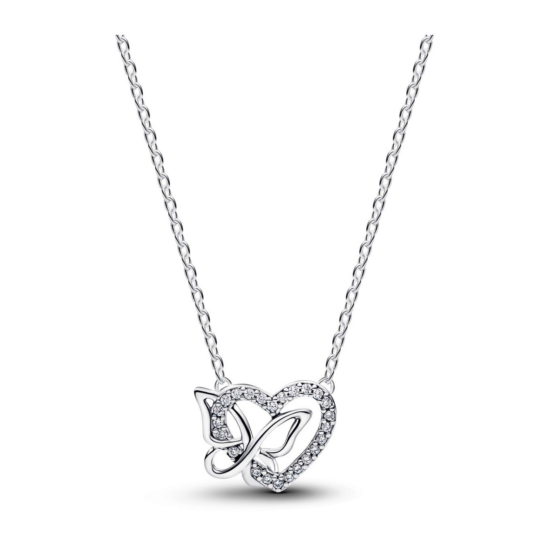 Pandora Moments Collana Donna Cuore e Farfalla - 394477C01