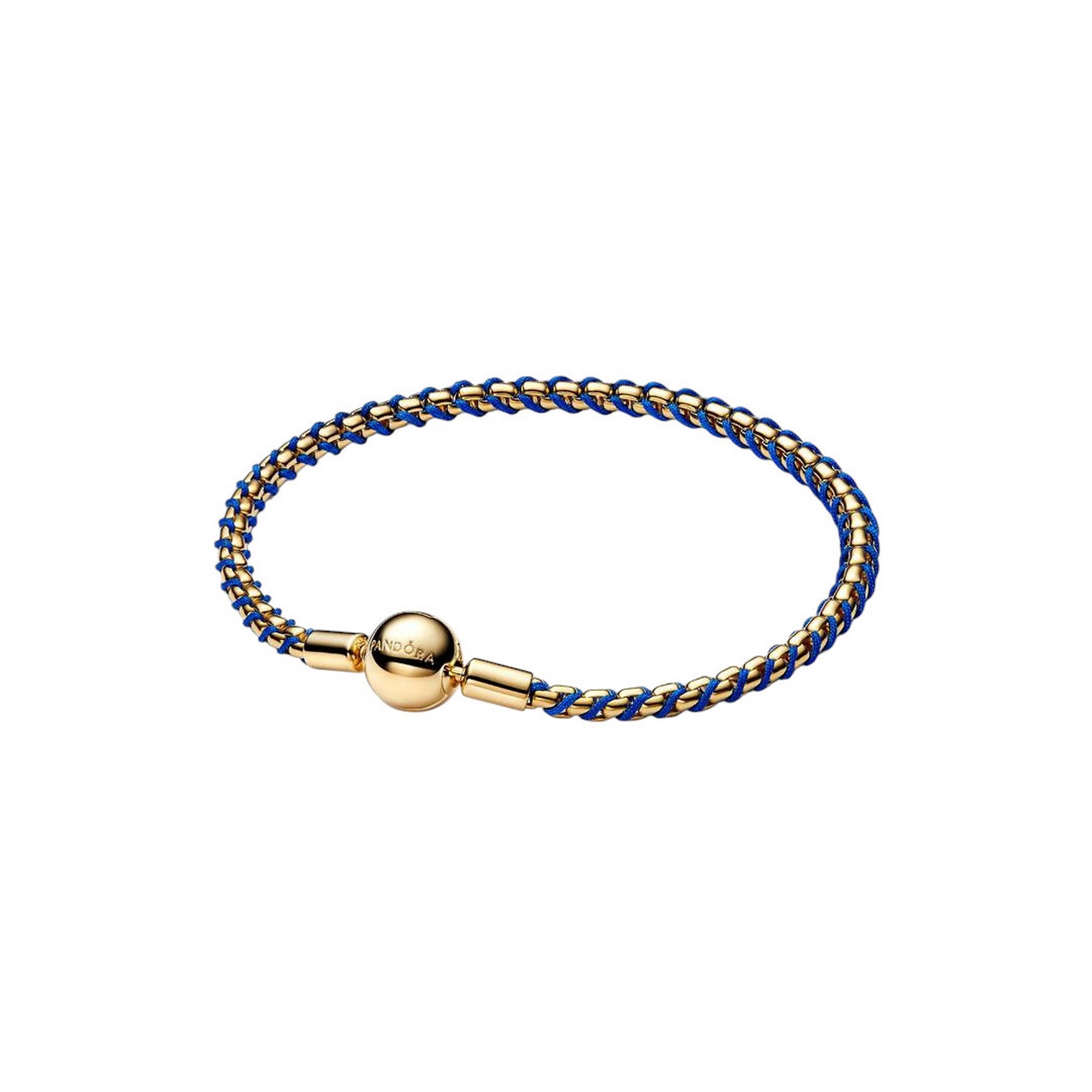 PANDORA Bracciale Intreccio Tessuto Blu - 563816C02