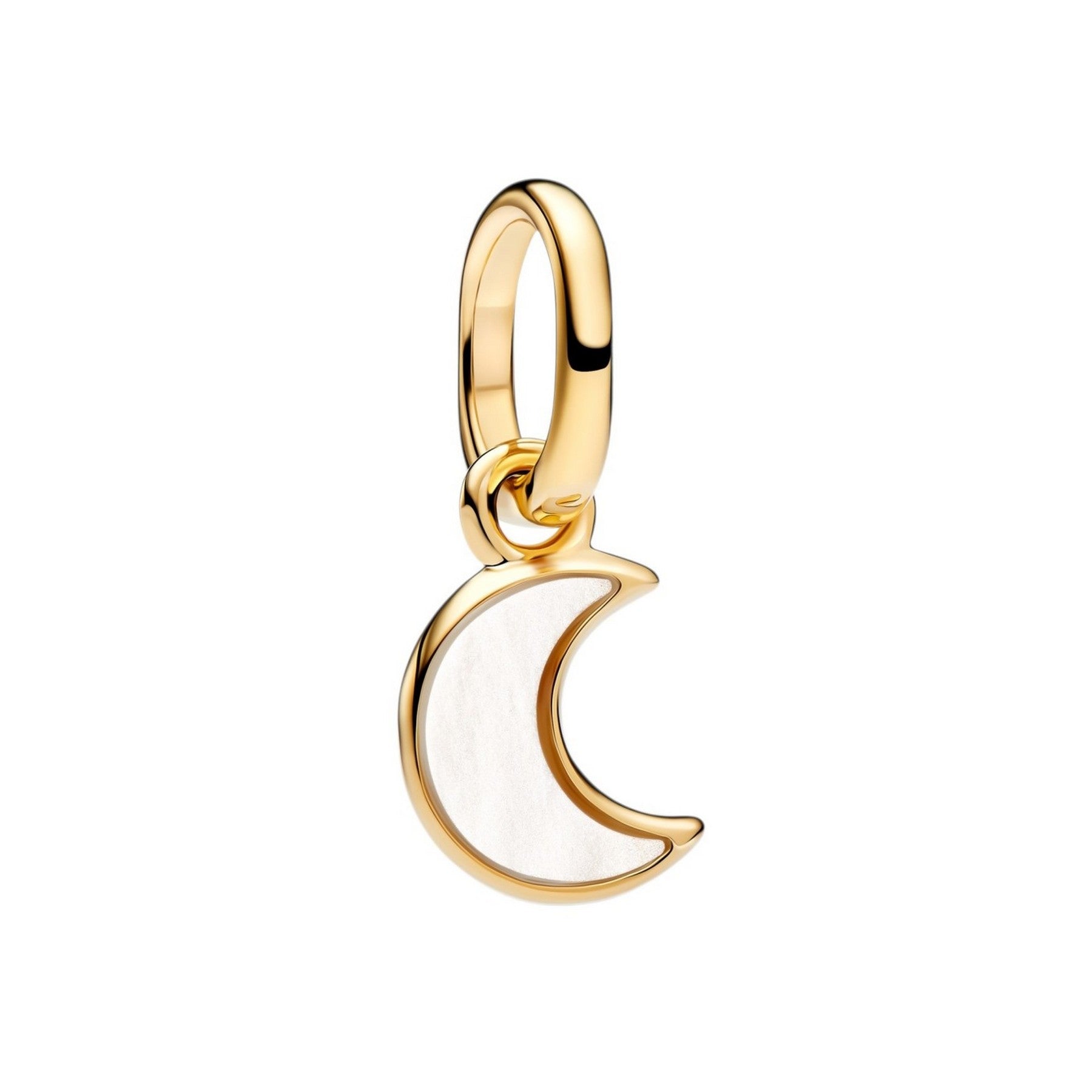 PANDORA Charms Mini Pendente Luna Crescente Bianca Pandora ME - 764614C01