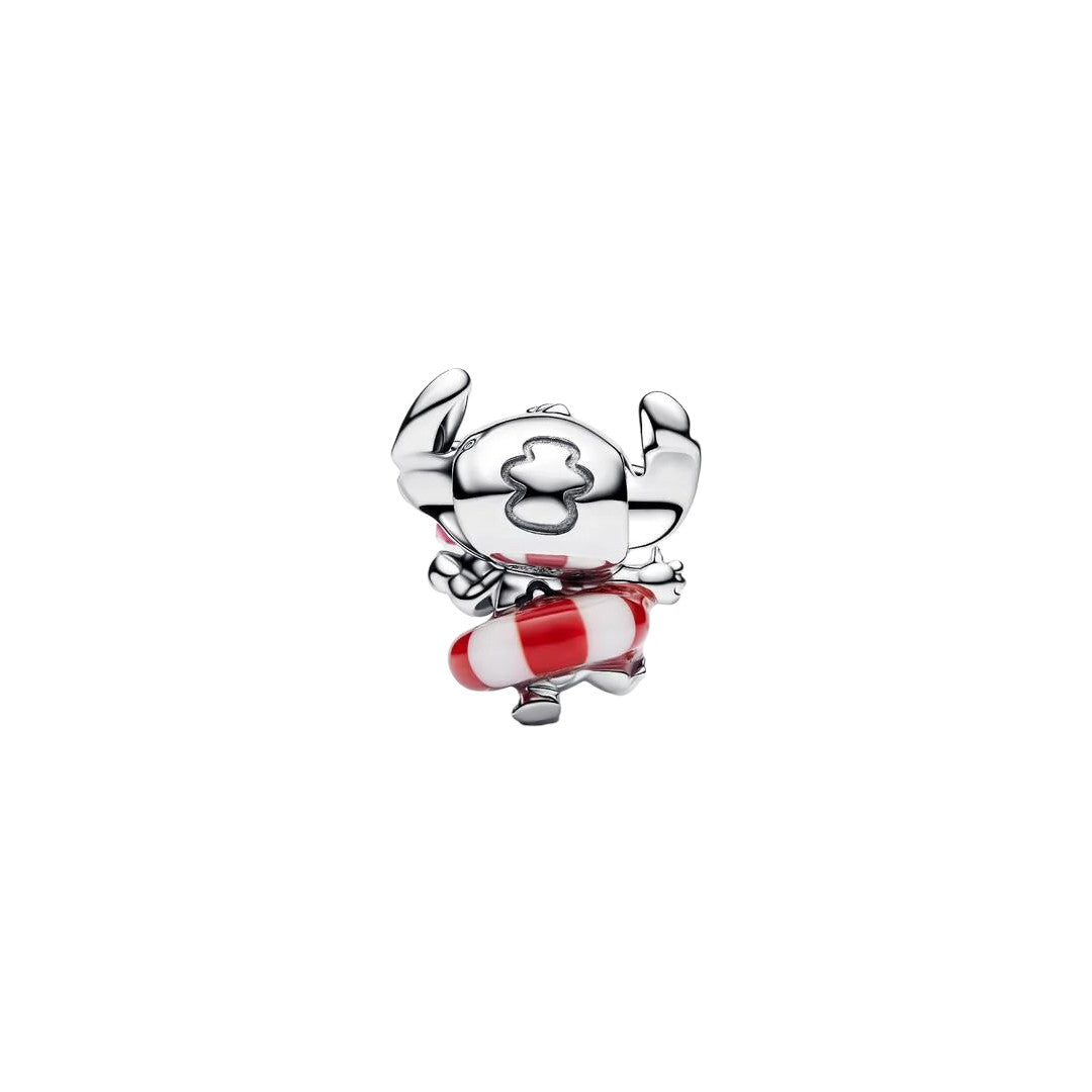 PANDORA Charms Donna Disney x Pandora Lilo & Stitch, Stitch in vacanza - 794642C01