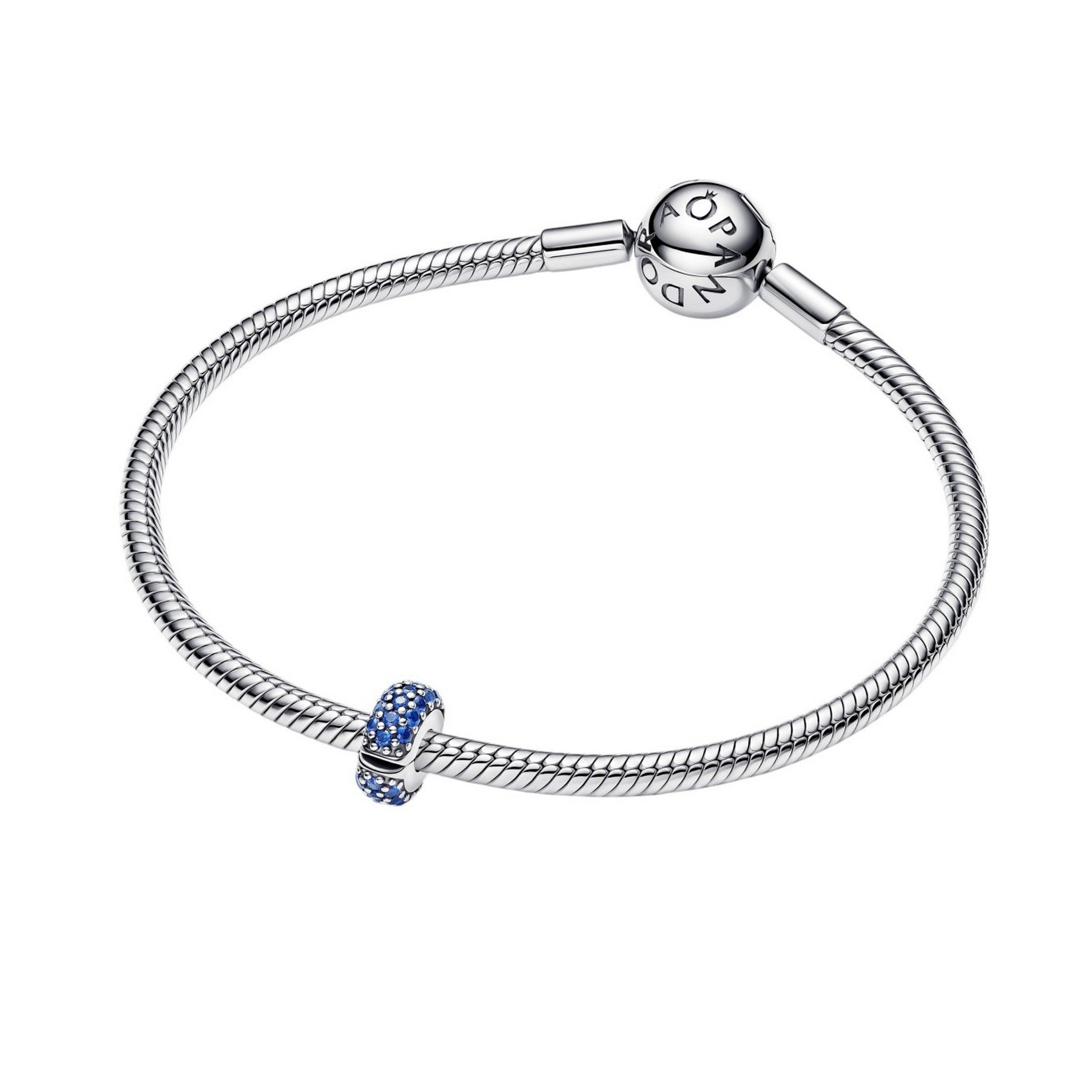 PANDORA Charms Clip Pietre Blu Oceano - 794700C01