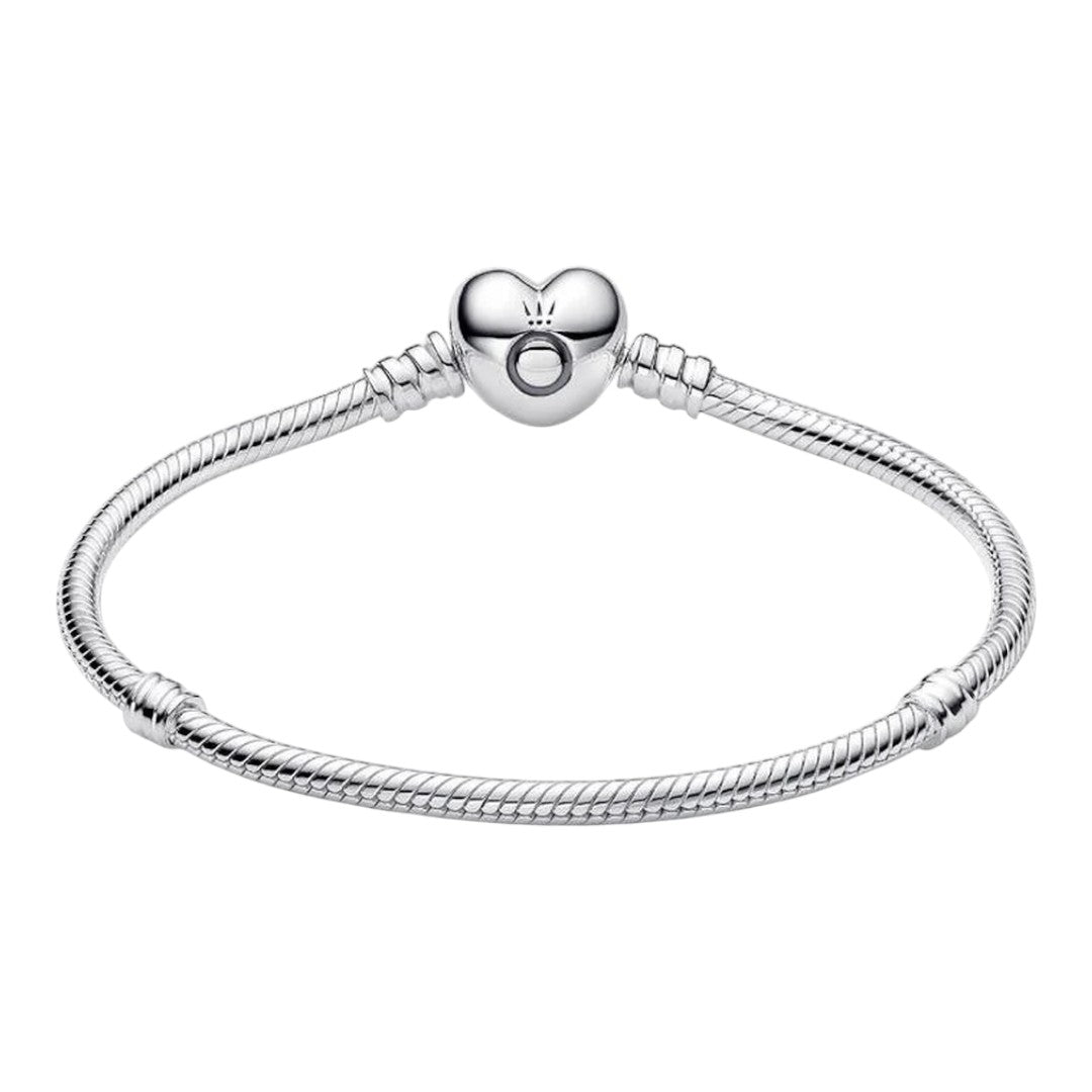 Bracciale Donna Pandora Moments con Chiusura a Cuore