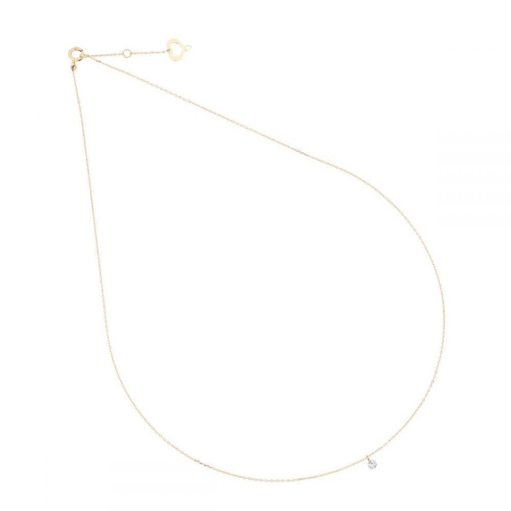 Girocollo Donna Maman et Sophie DIAMANTE NUDO 0,05 CT - gcnud05