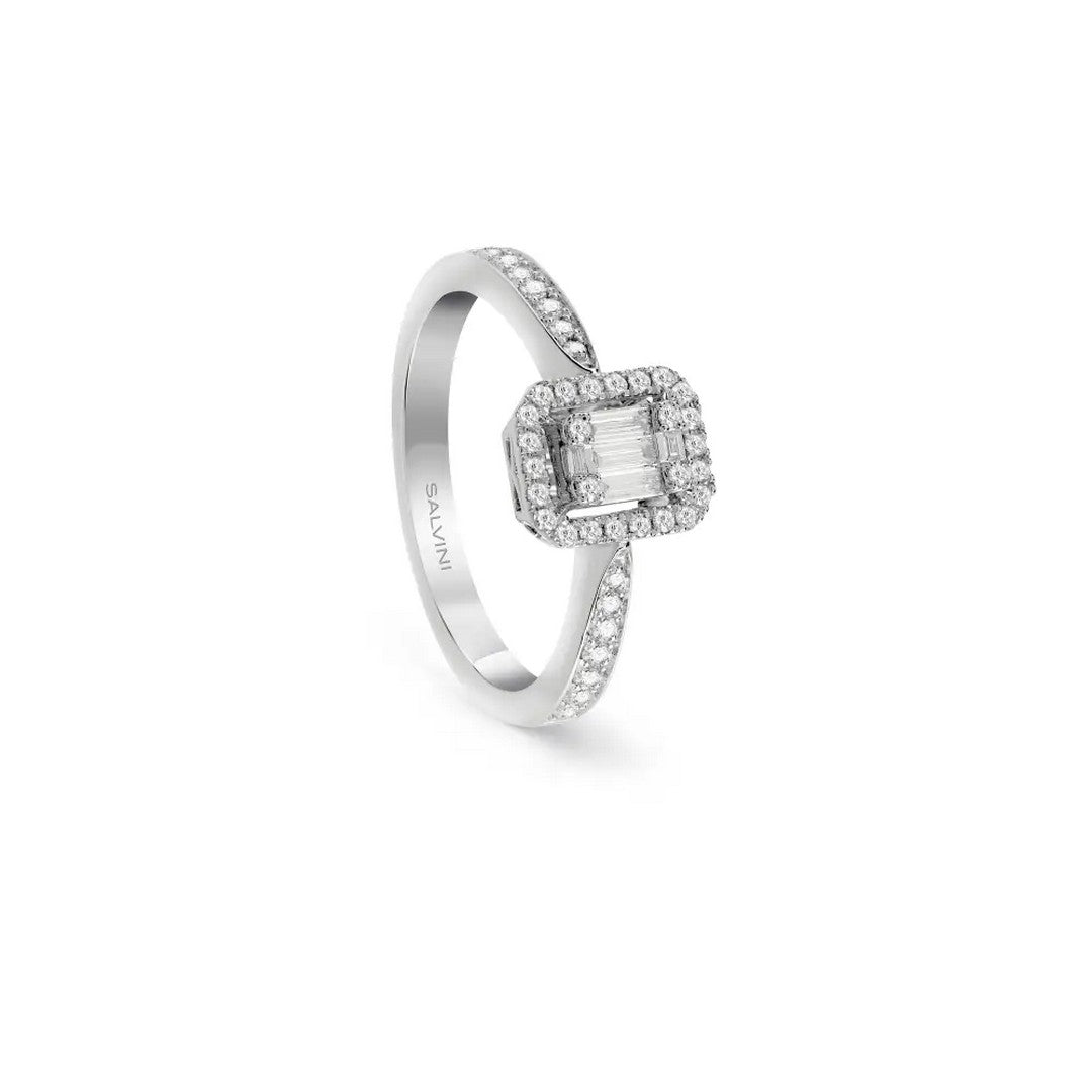 Salvini Anello Donna Magia in oro bianco con diamanti - 20086252