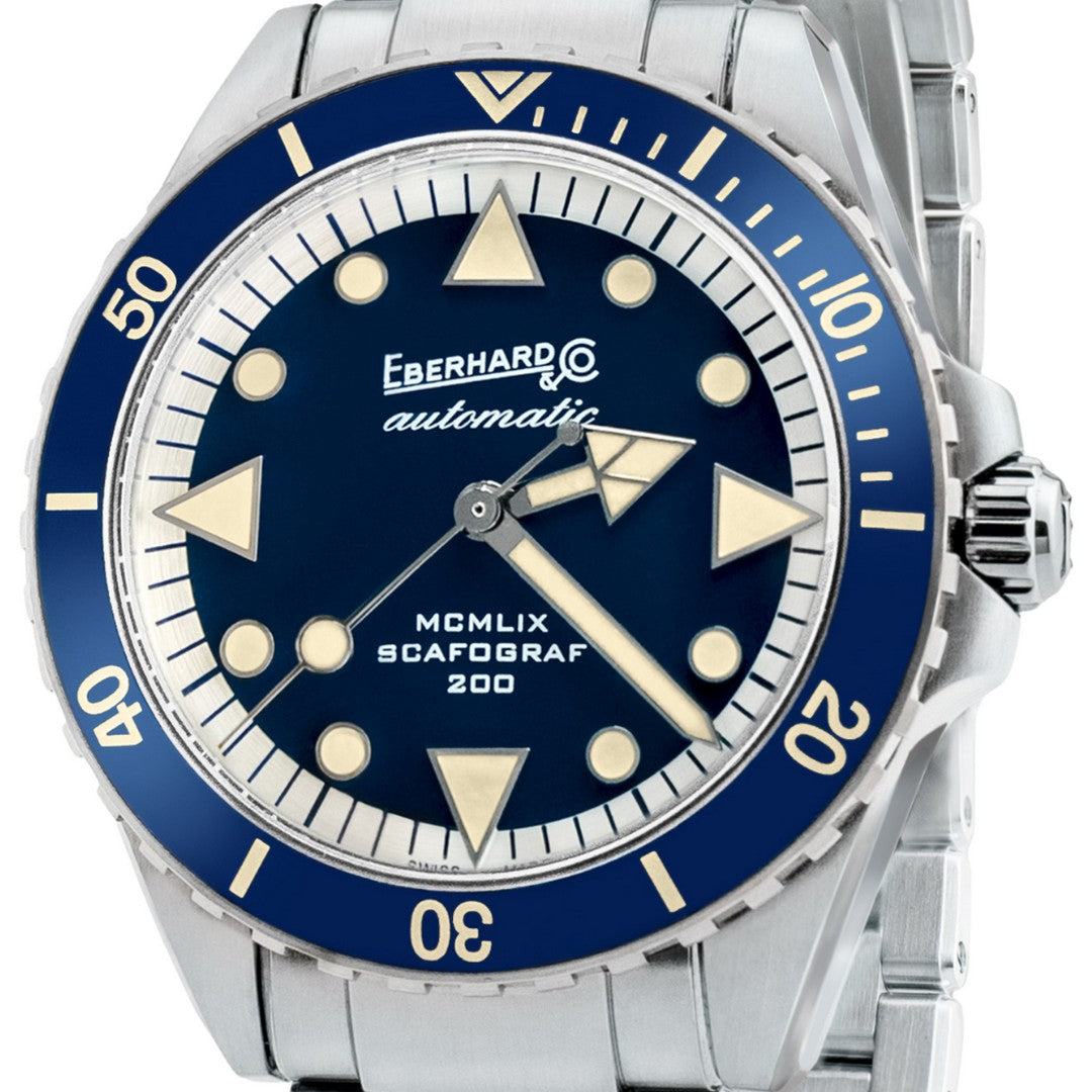 Orologio Uomo Eberhard Scafograf 200 MCMLIX - 41047 CA2C