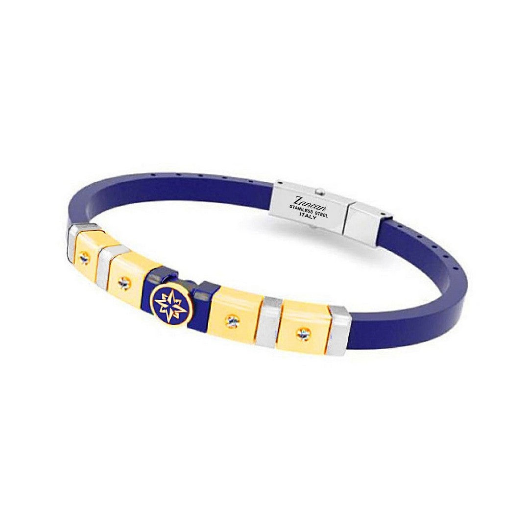 Bracciale Uomo Zancan con Rosa dei Venti - EHB417