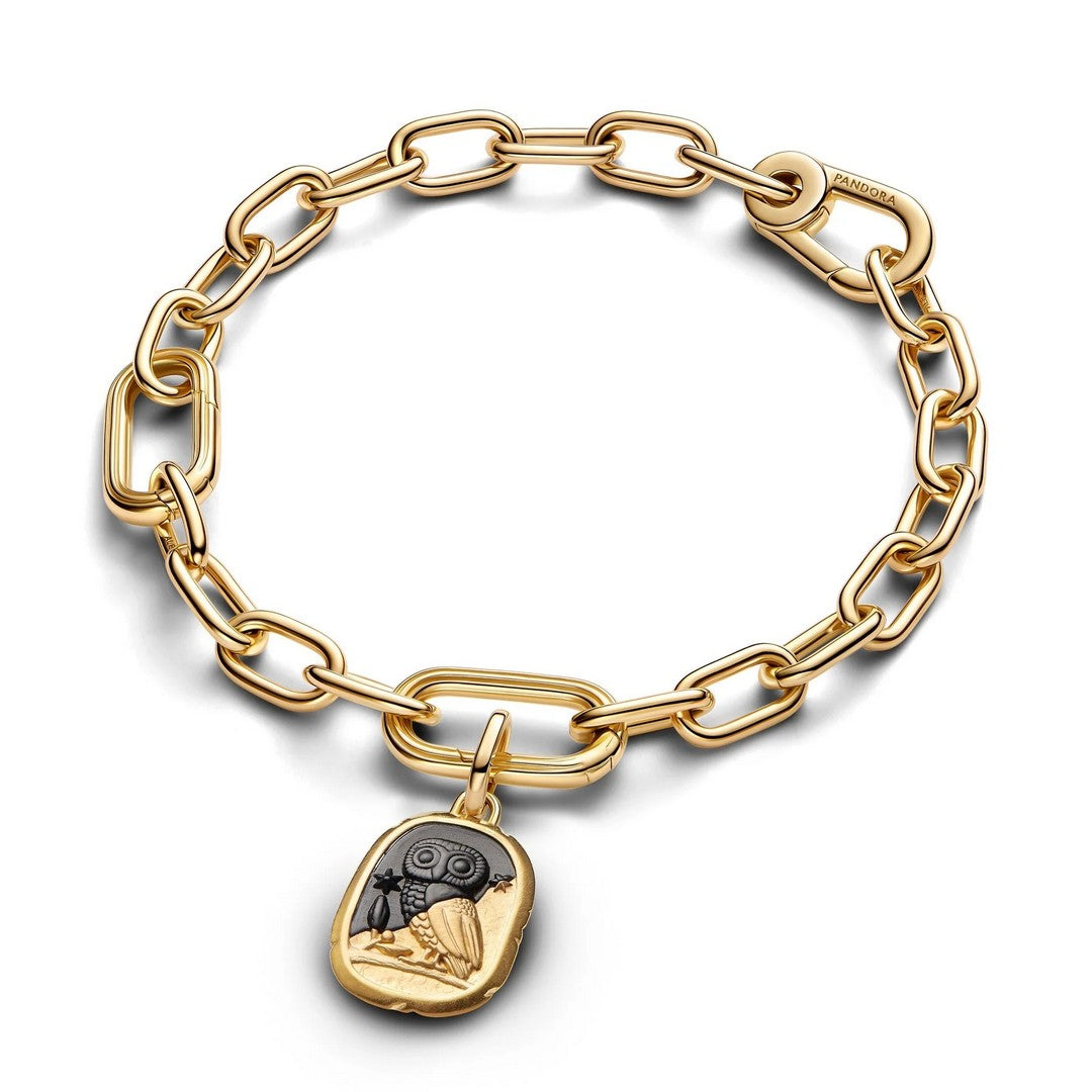 Pandora Charms Charm Medallion Gufo "Lux Et Sapientia" - 764805C01