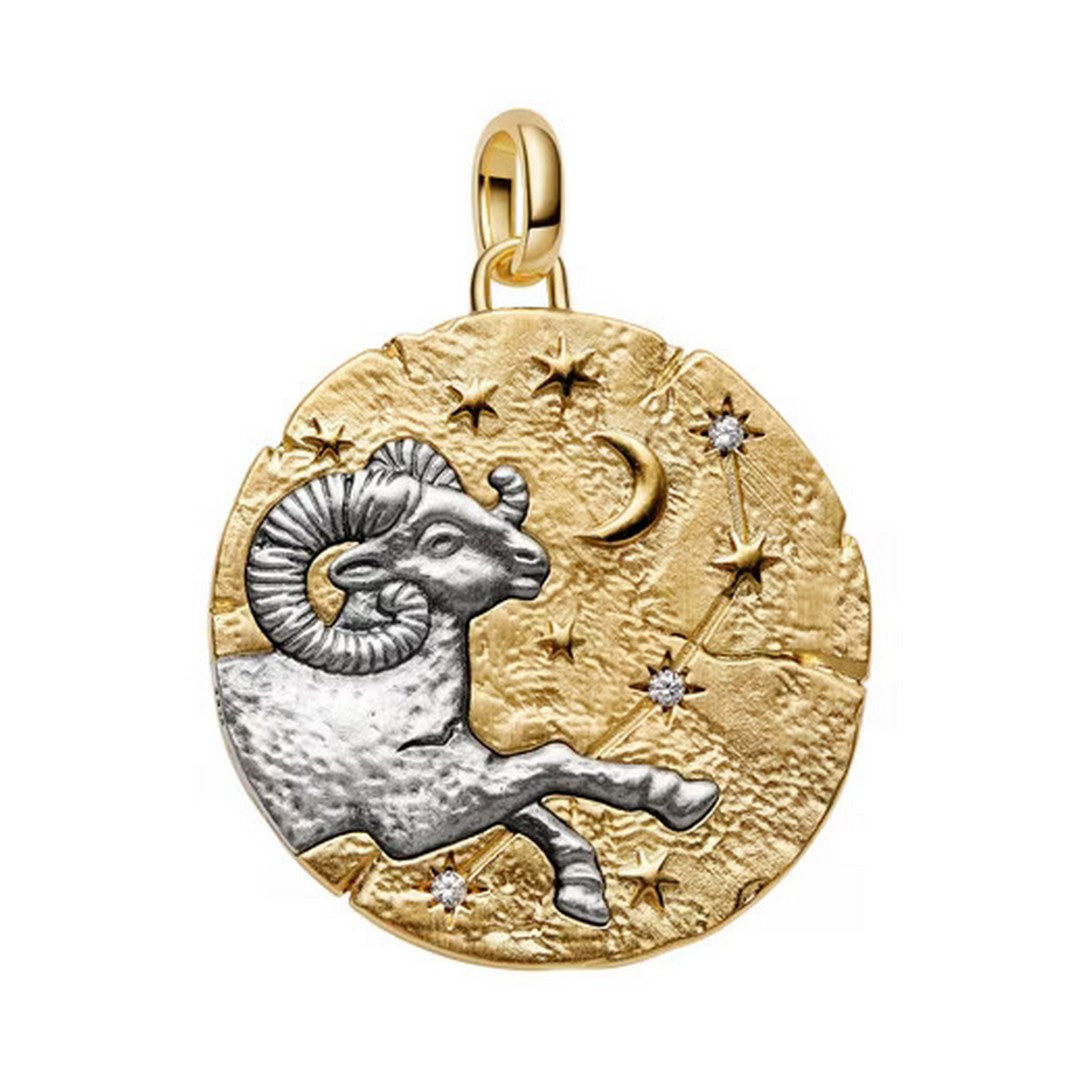 Pandora Charms Charm Medallion XL Ariete "Acta Non Verba" - 764997C01
