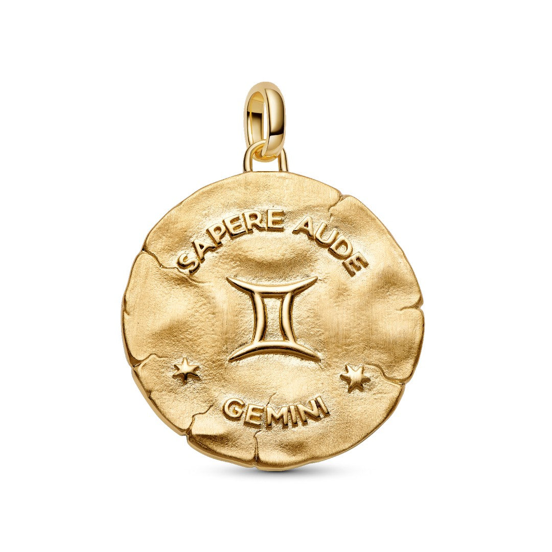 Pandora Charms Charm Medallion XL Gemelli "Sapere Aude" - 765002C01