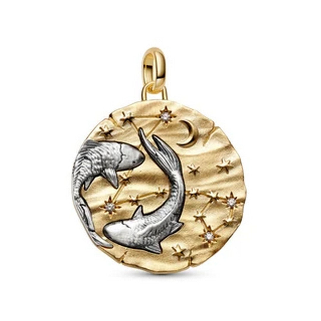 Pandora Charms Charm Medallion XL Pesci "Memento Somniare" - 765005C01