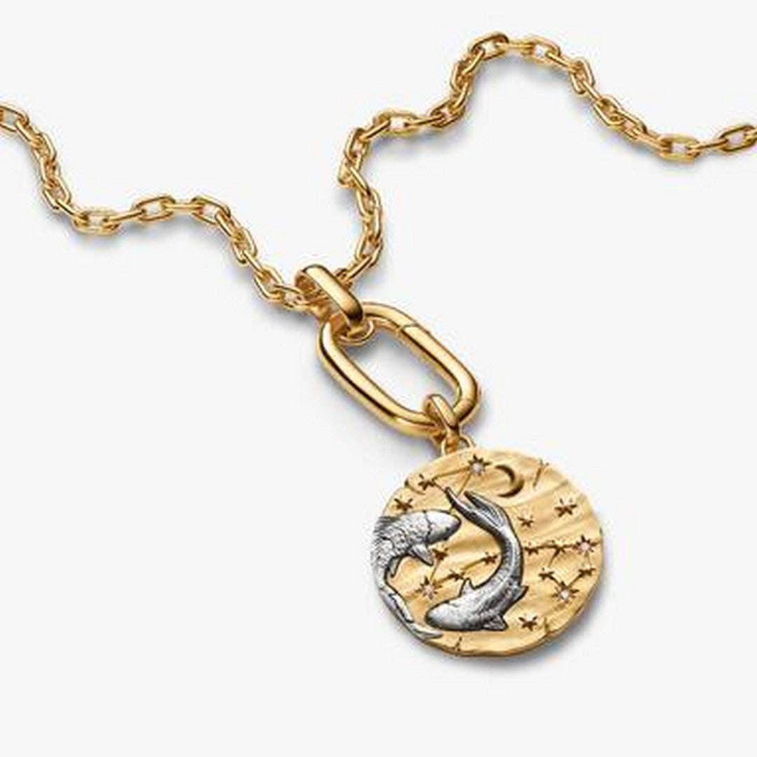 Pandora Charms Charm Medallion XL Pesci "Memento Somniare" - 765005C01