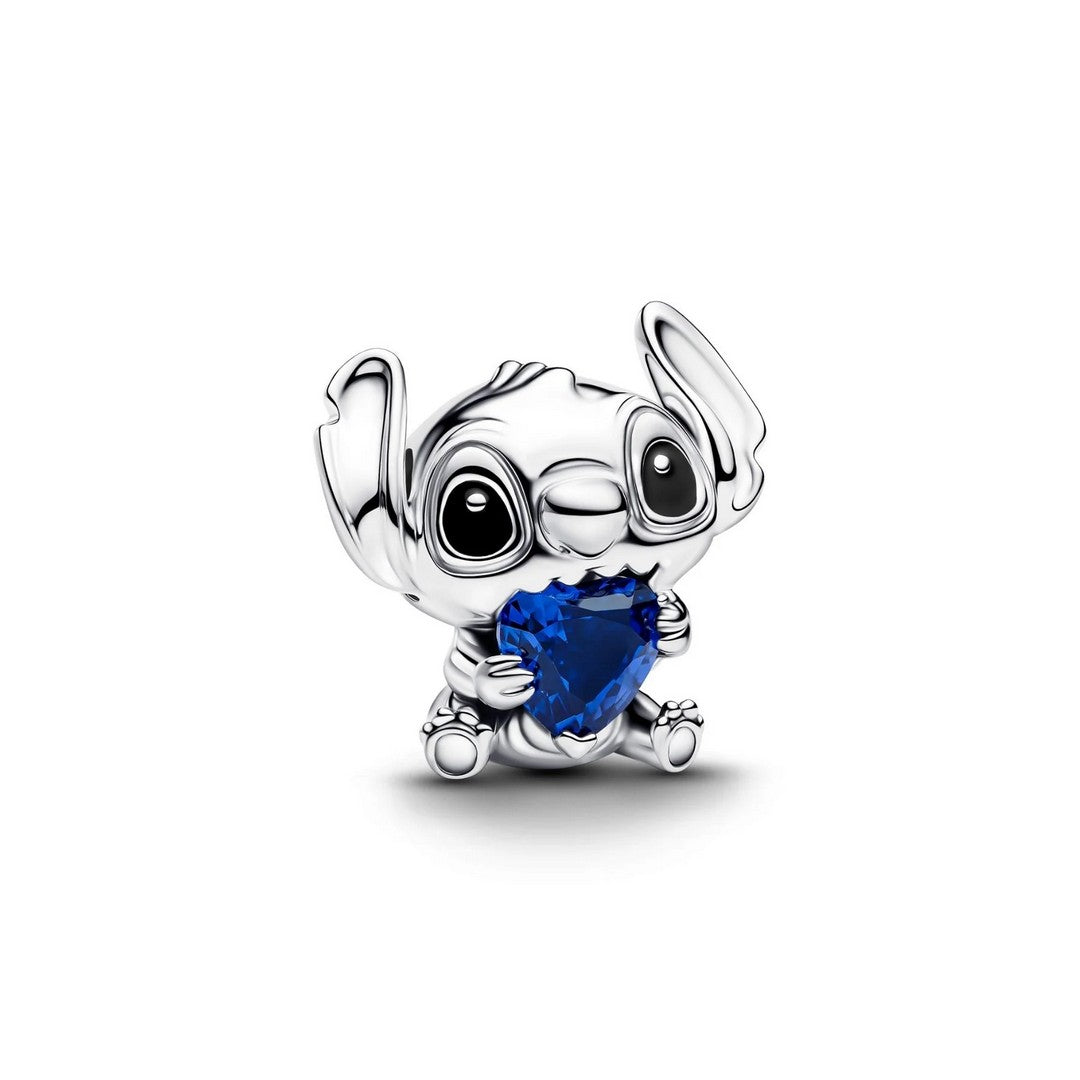 Pandora Charms Disney, Lilo & Stitch, Stitch con cuore blu - 794731C01