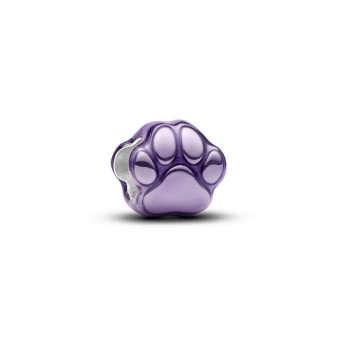 Pandora Charms Mini Charm Zampa effetto metallico viola - 794782C01
