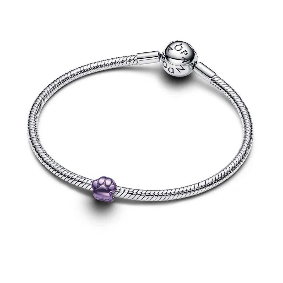 Pandora Charms Mini Charm Zampa effetto metallico viola - 794782C01