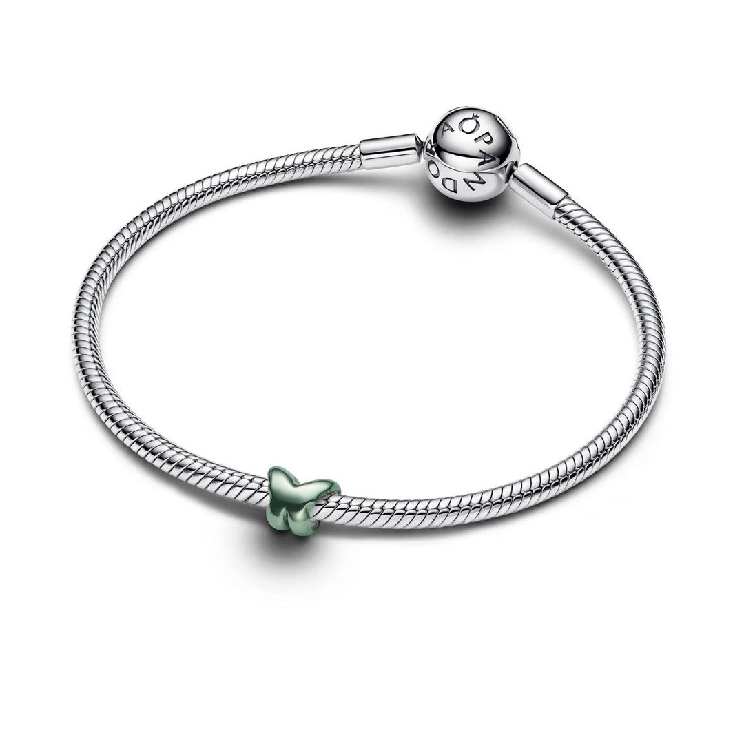 Pandora Charms Mini Charm Farfalla effetto metallico verde - 794783C01