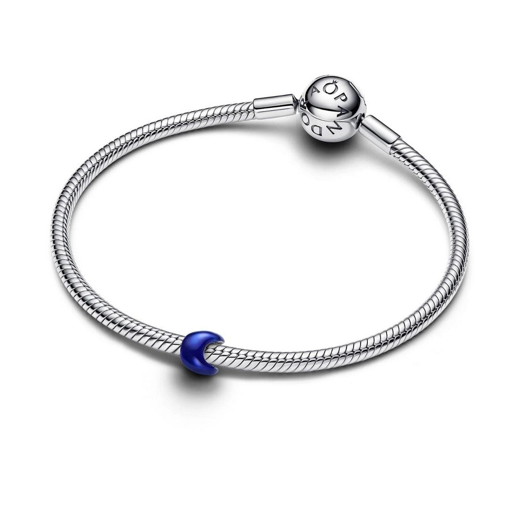 Pandora Charms Mini Charm Luna effetto metallico blu - 794784C01