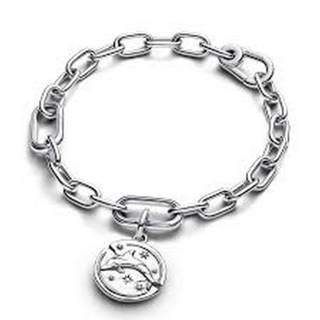 Pandora Charms Charm Medallion Delfino "Audaces Fortuna Iuvat" - 794807C01