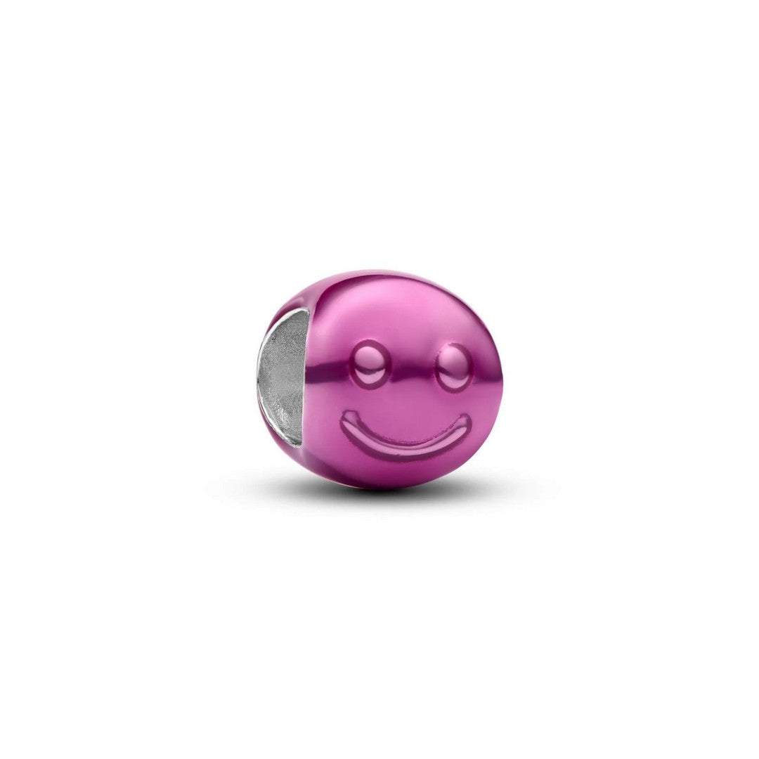 Pandora Charms Mini Charm Smile effetto metallico rosa - 794815C01