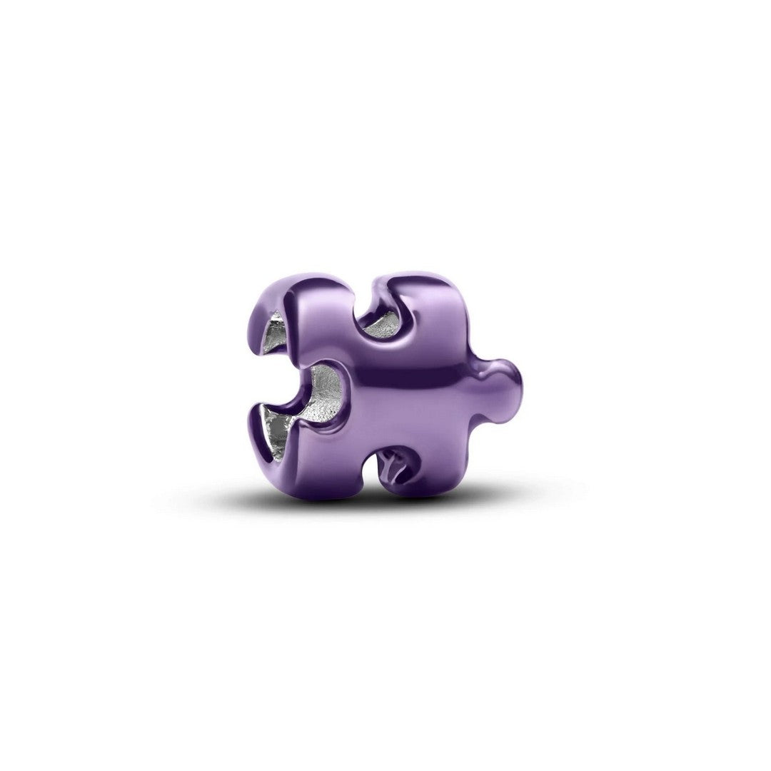 Pandora Charms Mini Charm Puzzle effetto metallico viola - 794816C02