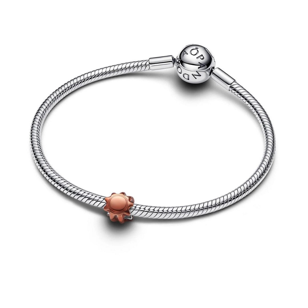 Pandora Charms Mini Charm Sole effetto metallico arancione - 794818C01