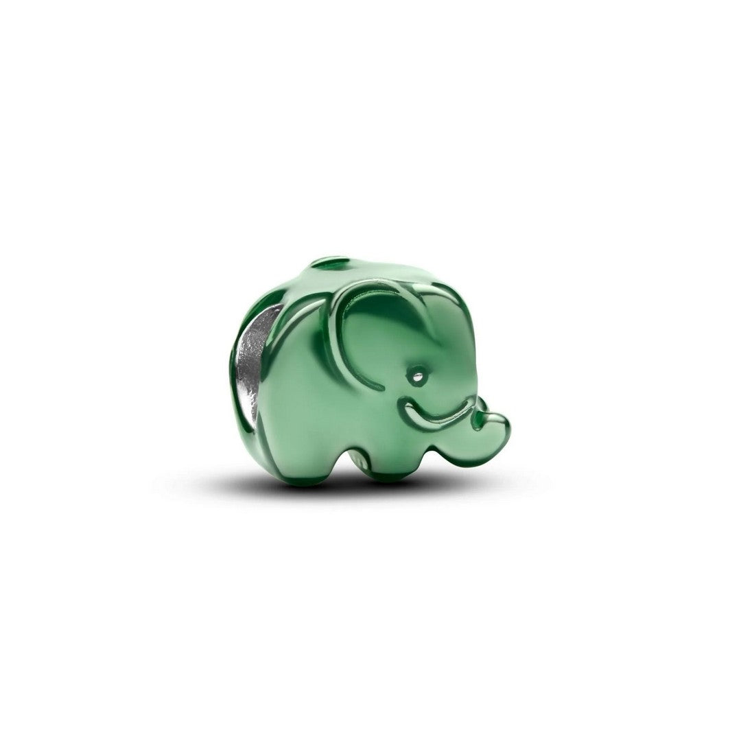 Pandora Charms Mini Charm Elefante effetto metallico verde - 794901C01