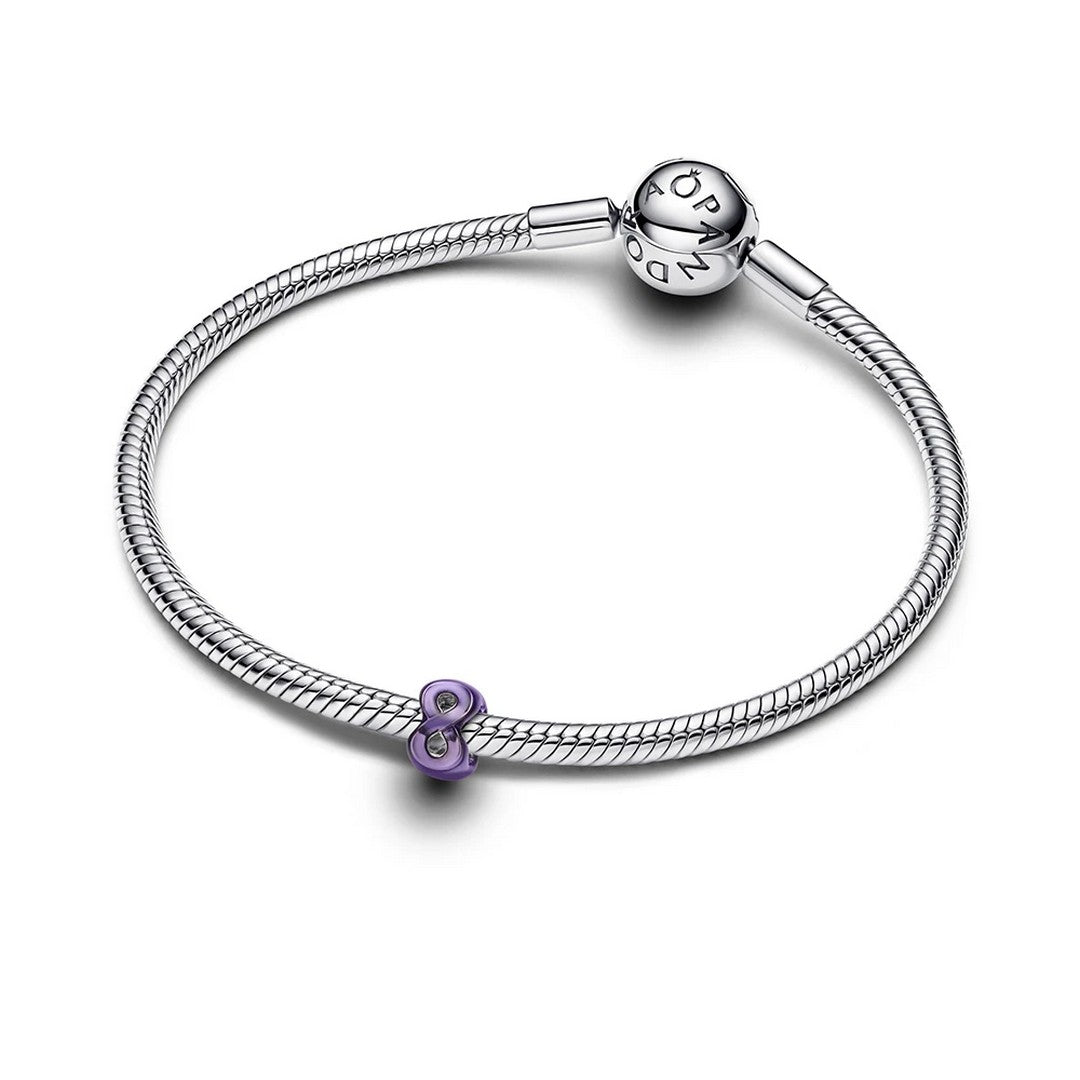 Pandora Charms Mini Charm Infinito effetto metallico viola - 794909C01