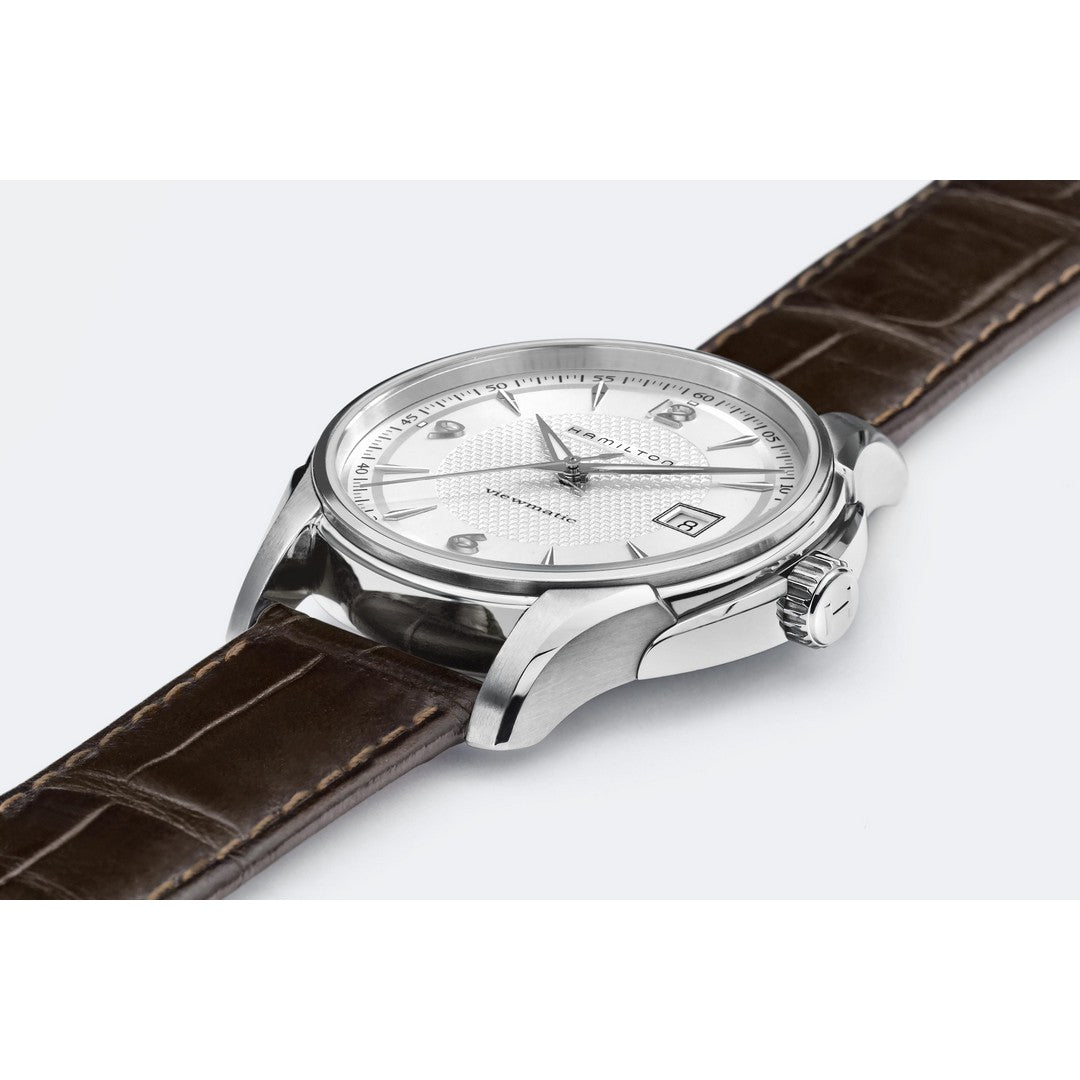 Hamilton Orologio Uomo Jazzmaster Viewmatic, H32515555 - Gioielleria De Patto
