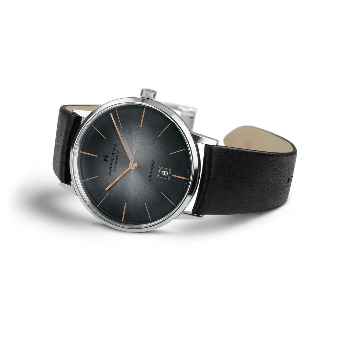 Hamilton Orologio Uomo IntraMatic - H38755781 - Gioielleria De Patto