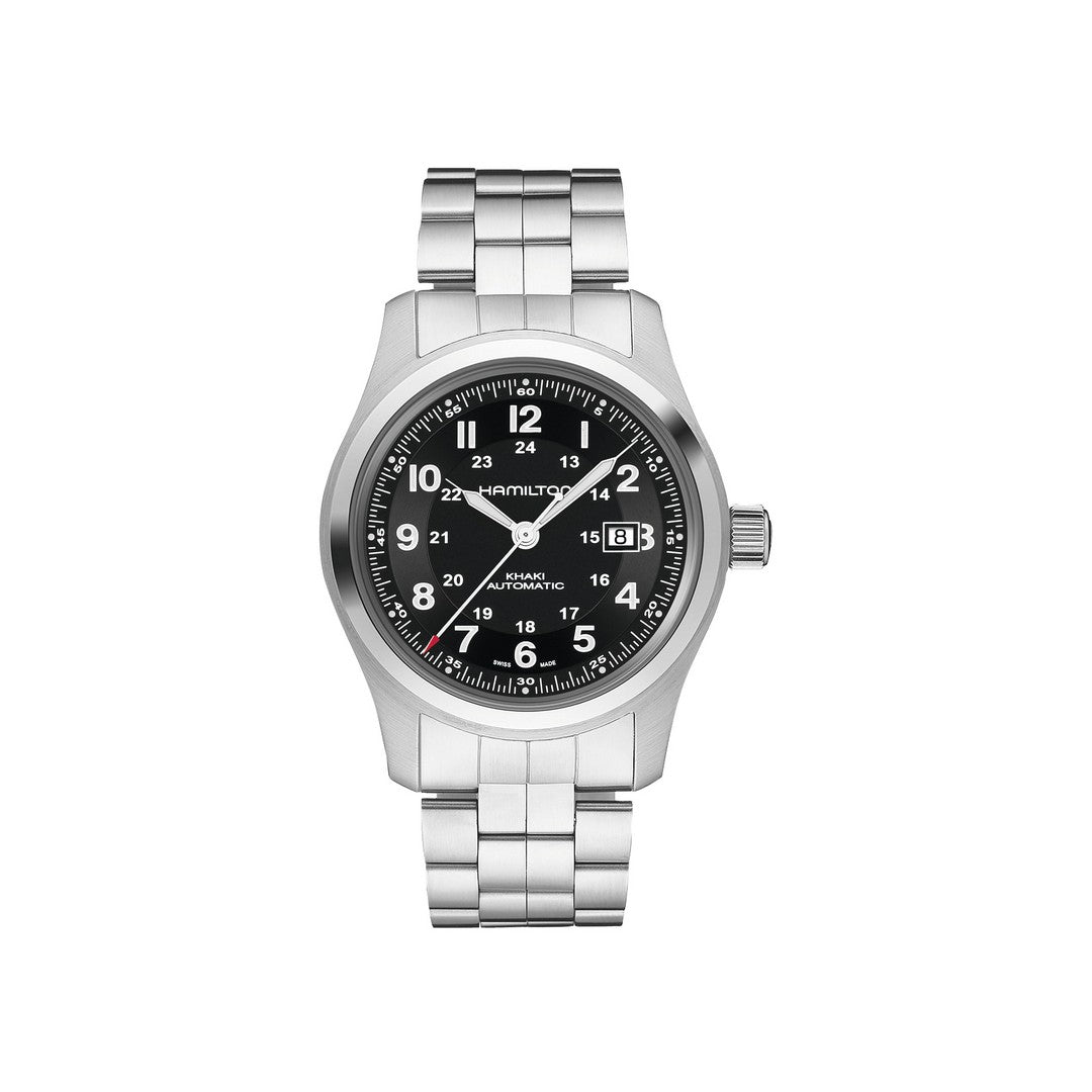 Hamilton Orologio Uomo Khaki Field Nero - H70515137 - Gioielleria De Patto