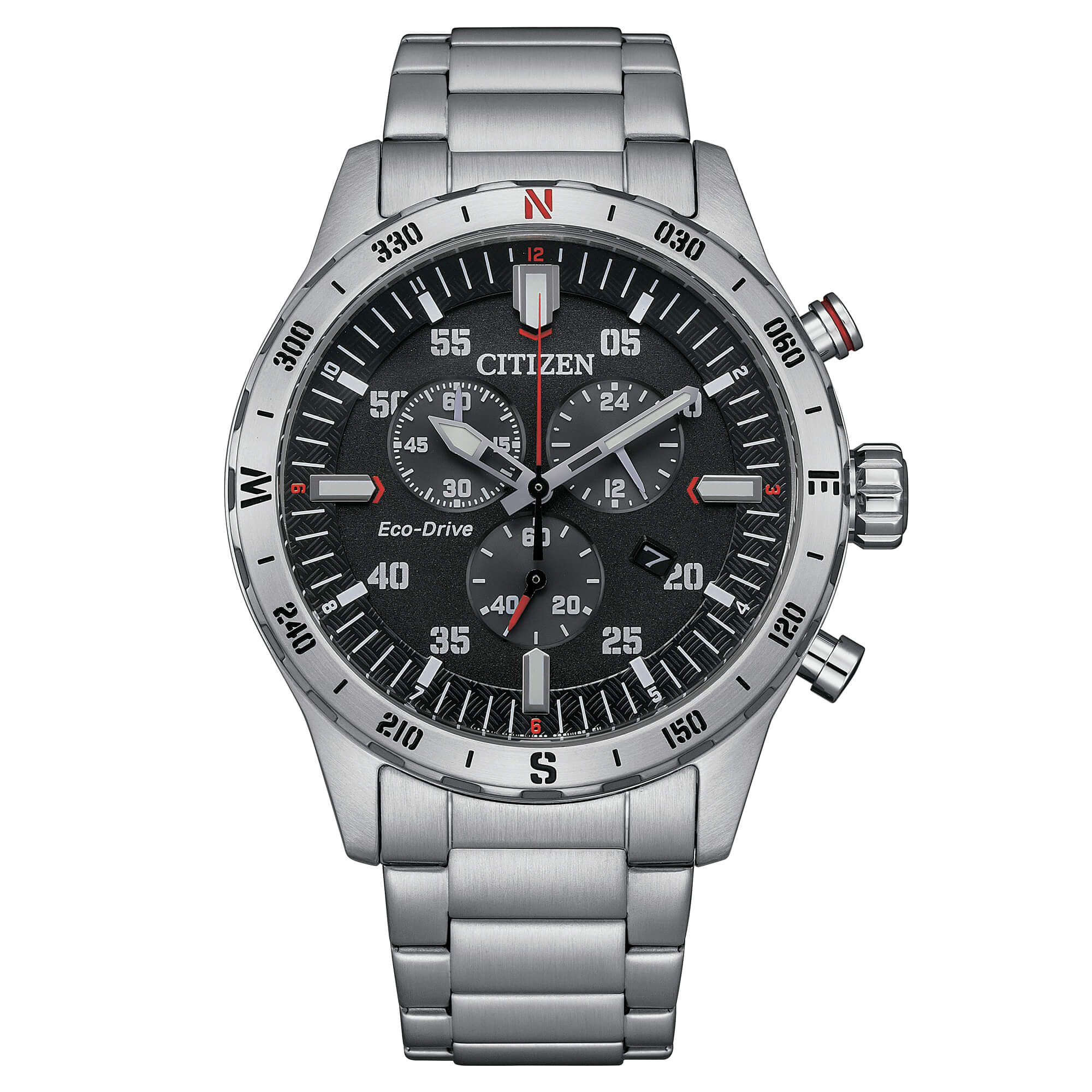 Orologio Citizen Uomo Crono Eco Drive, AT2520-89E - Gioielleria De Patto
