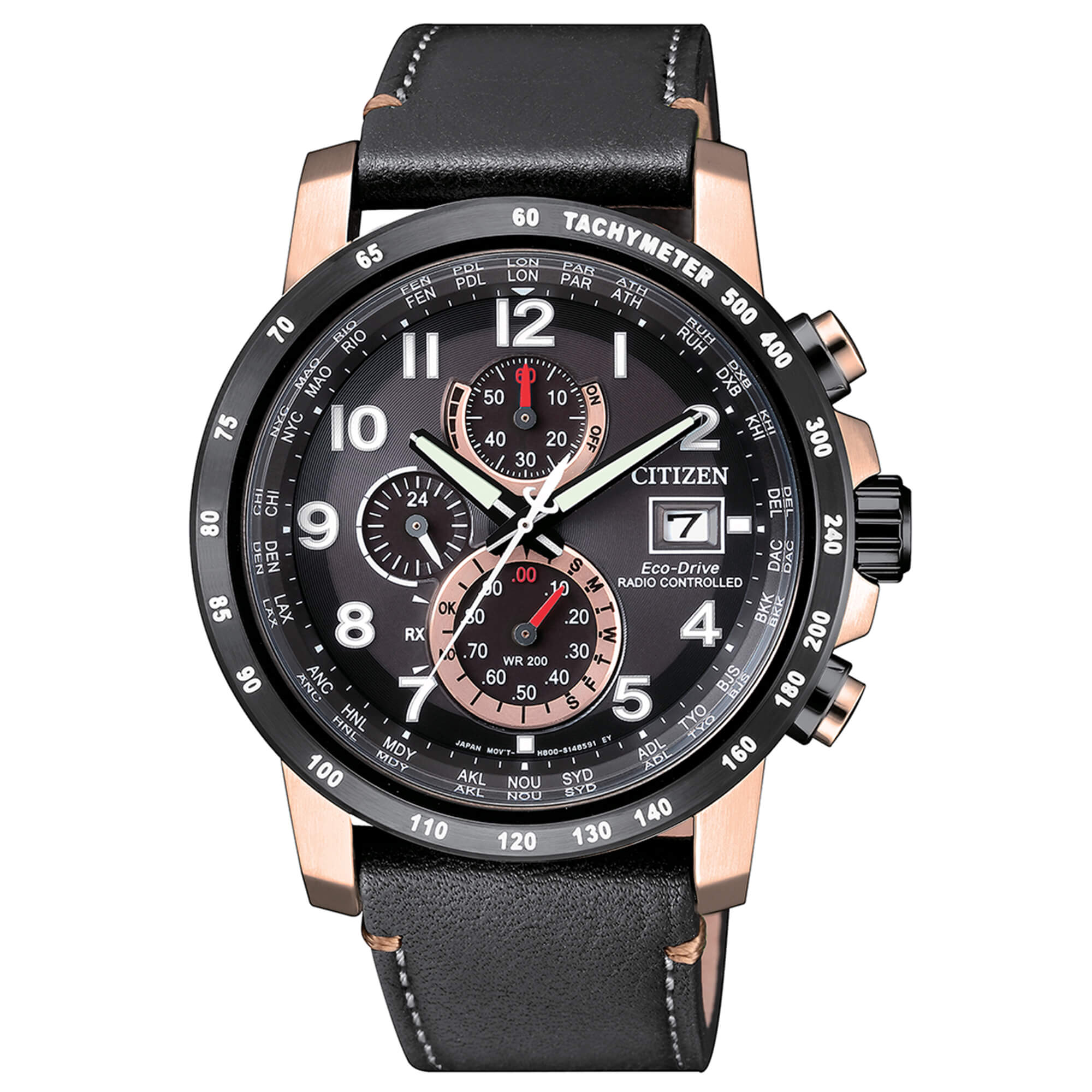 Citizen Orologio Uomo Radiocontrollato Eco Drive, AT8126-02E - Gioielleria De Patto