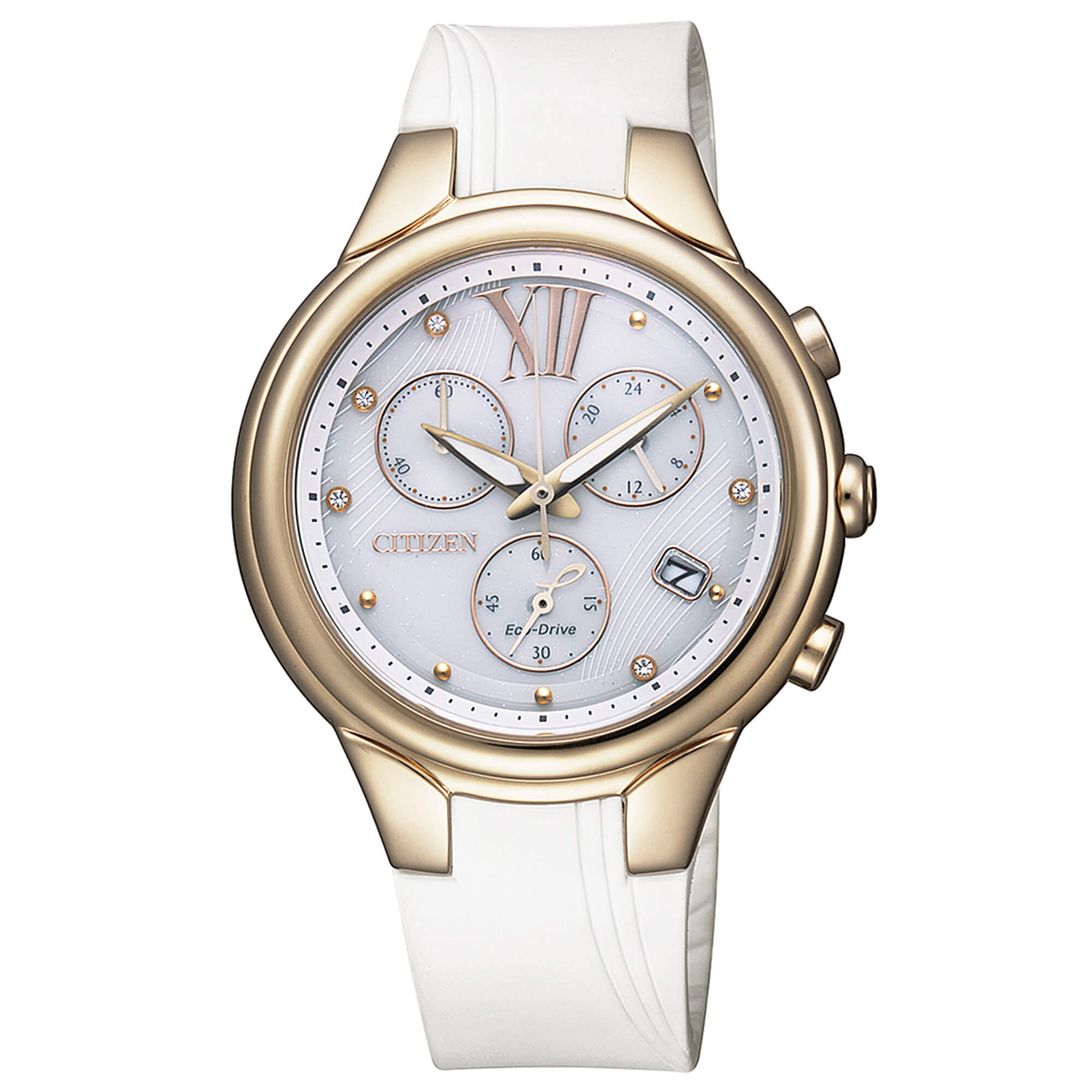 Orologio Citizen Donna L Eco Drive Crono, FB1313-03A - Gioielleria De Patto