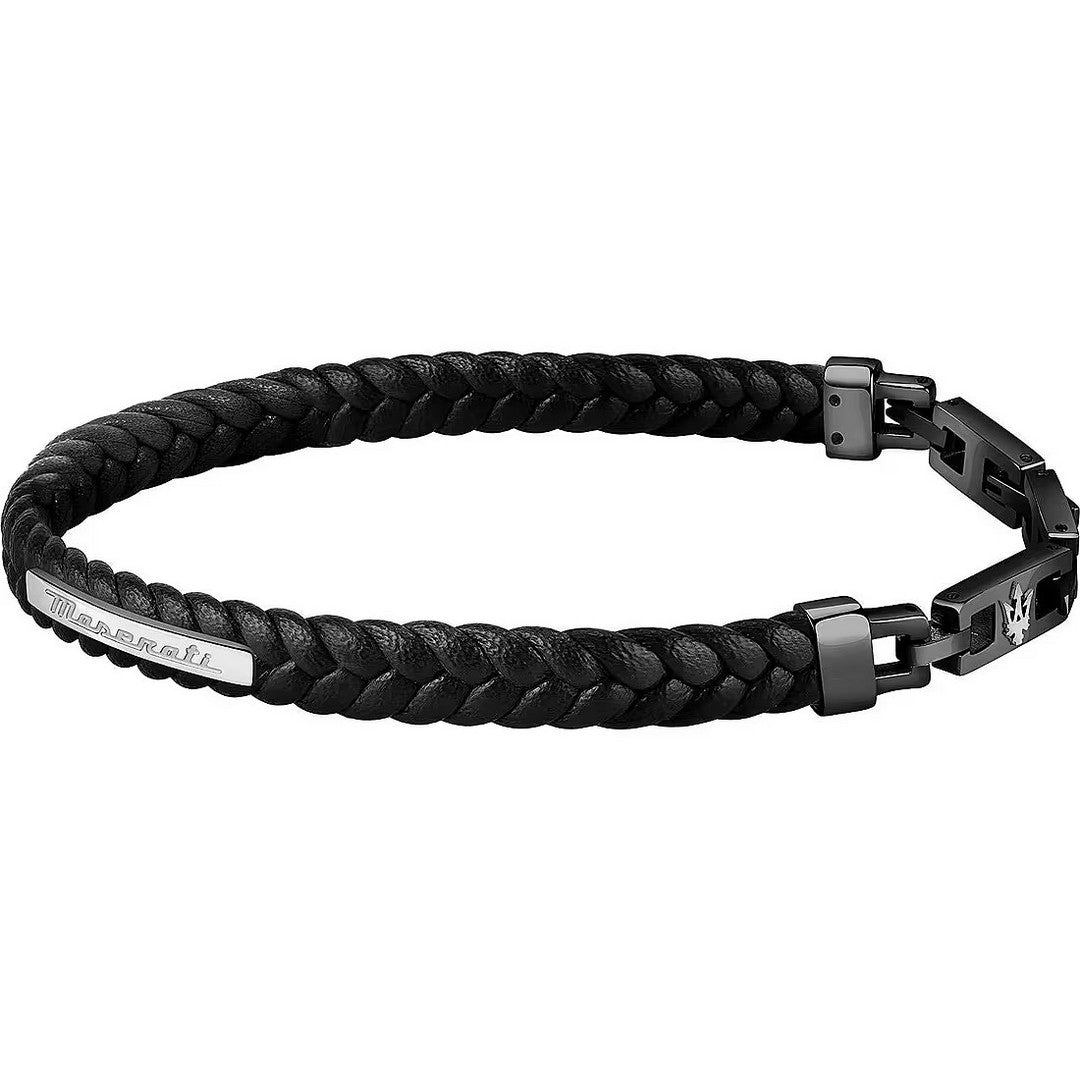 Bracciale in Pelle Uomo Maserati - JM222AVE02